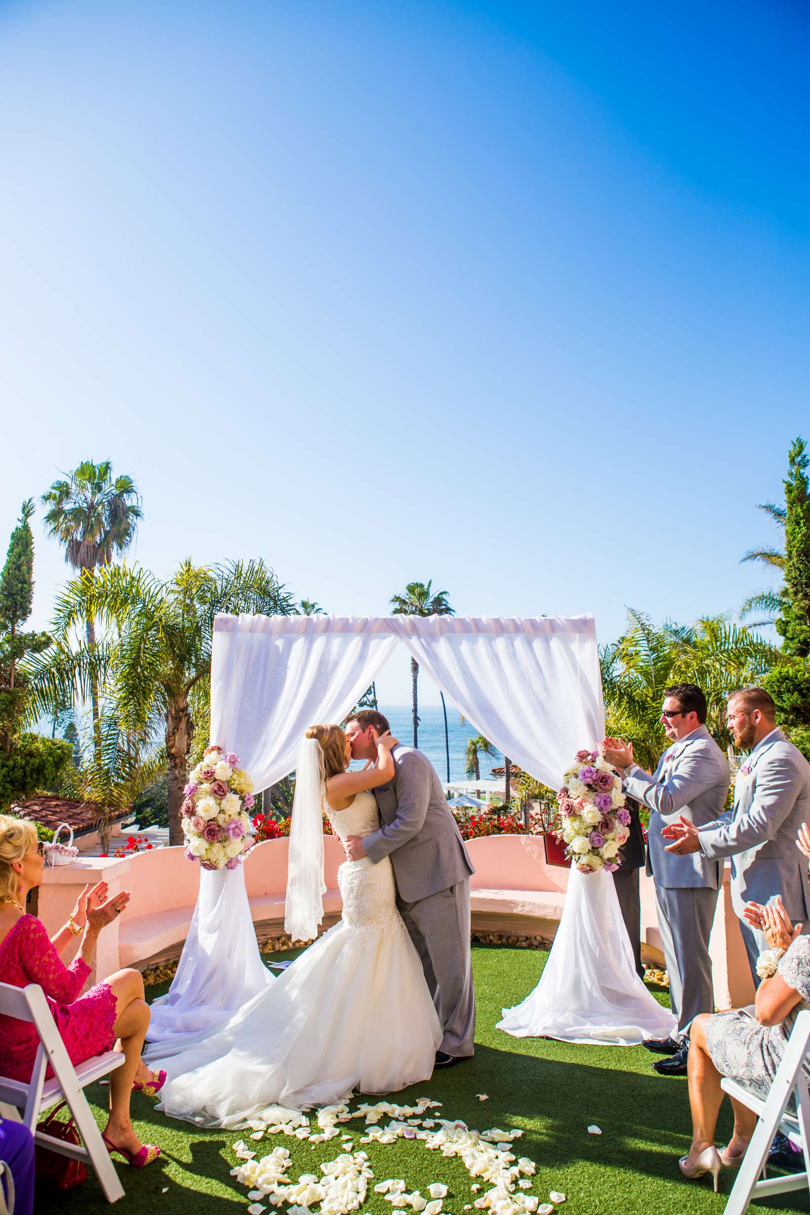 La Valencia Wedding coordinated by SD Weddings by Gina, Madison and Alec Wedding Photo #355516 by True Photography