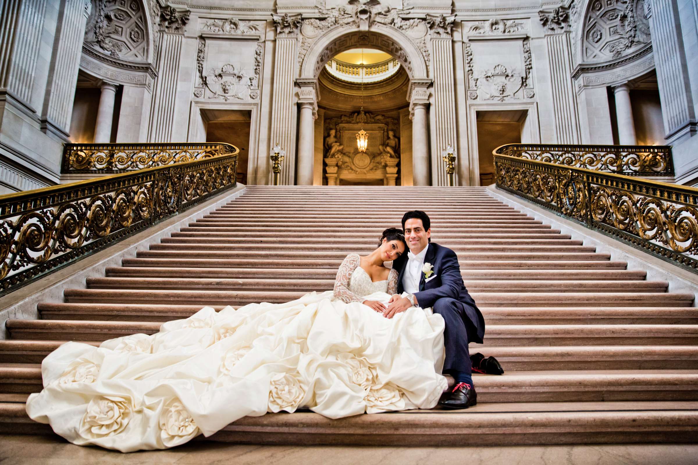 San Francisco City Hall Wedding, Ramona and Edwin Wedding Photo #355920 by True Photography
