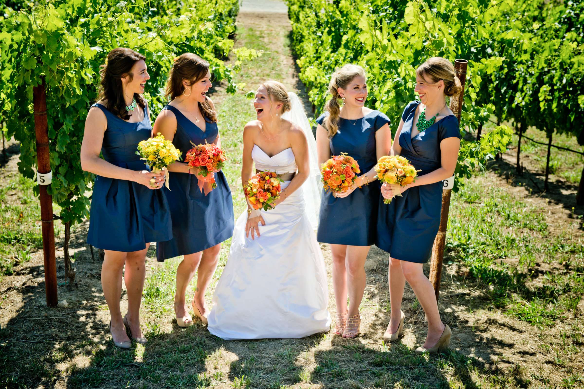 Yates Family Vineyard Wedding coordinated by Napa Valley Celebrations, Katie and Patrick Wedding Photo #356117 by True Photography