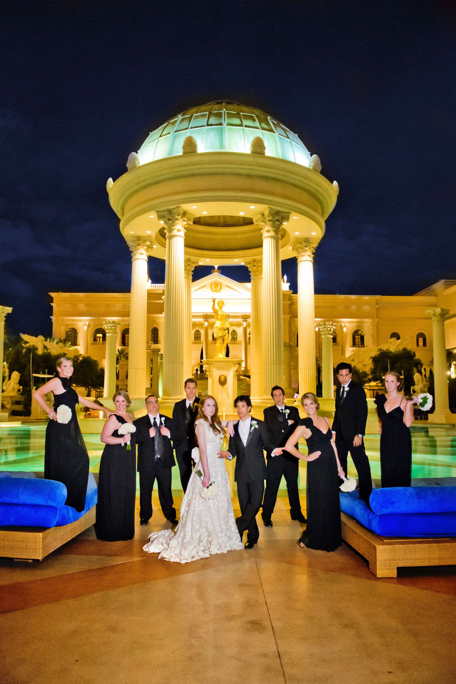 Caesar's Palace Wedding coordinated by Caesar's Palace, Amanda and Omar D Wedding Photo #356204 by True Photography