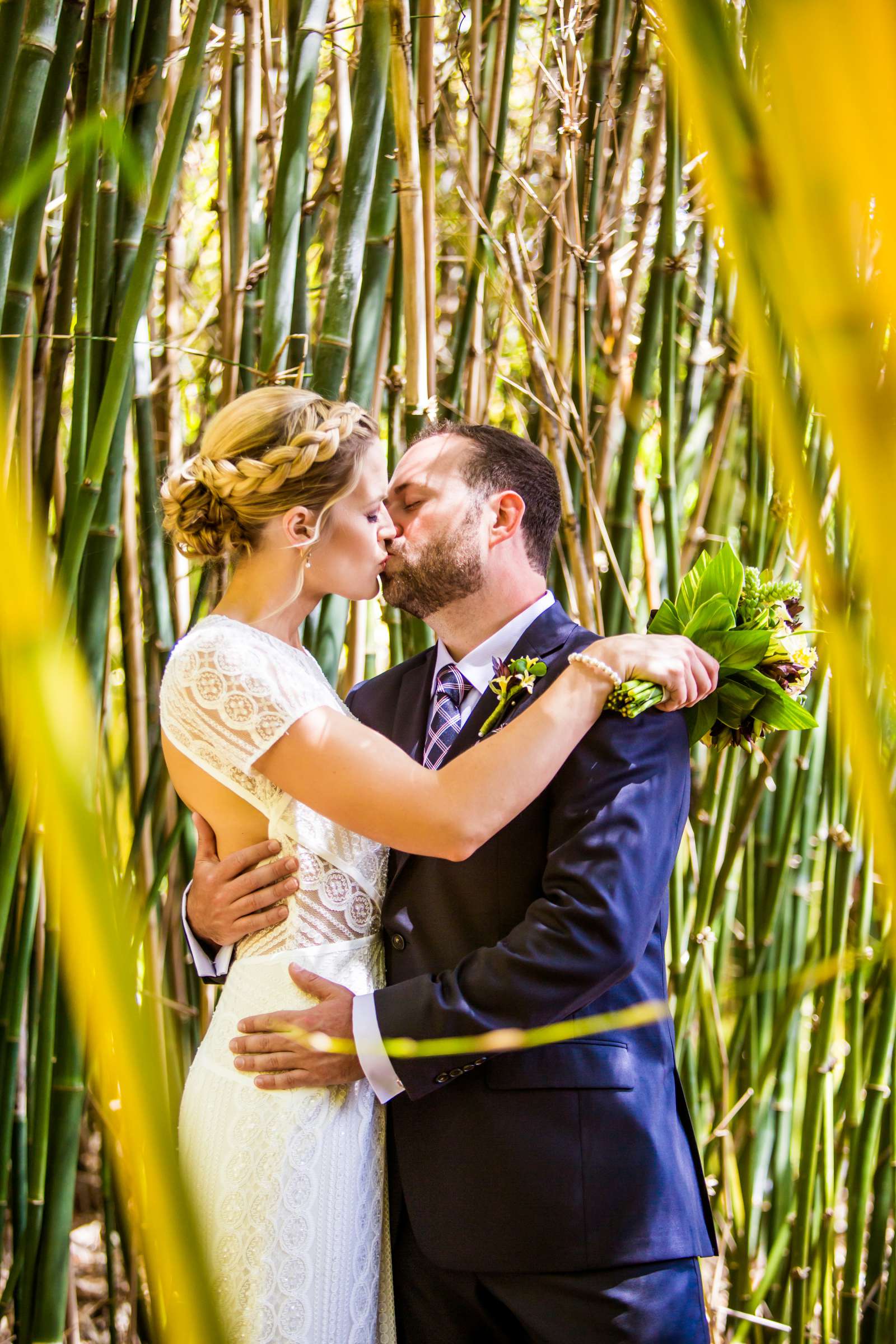 San Diego Botanic Garden Wedding, Alicia and Justin Wedding Photo #7 by True Photography
