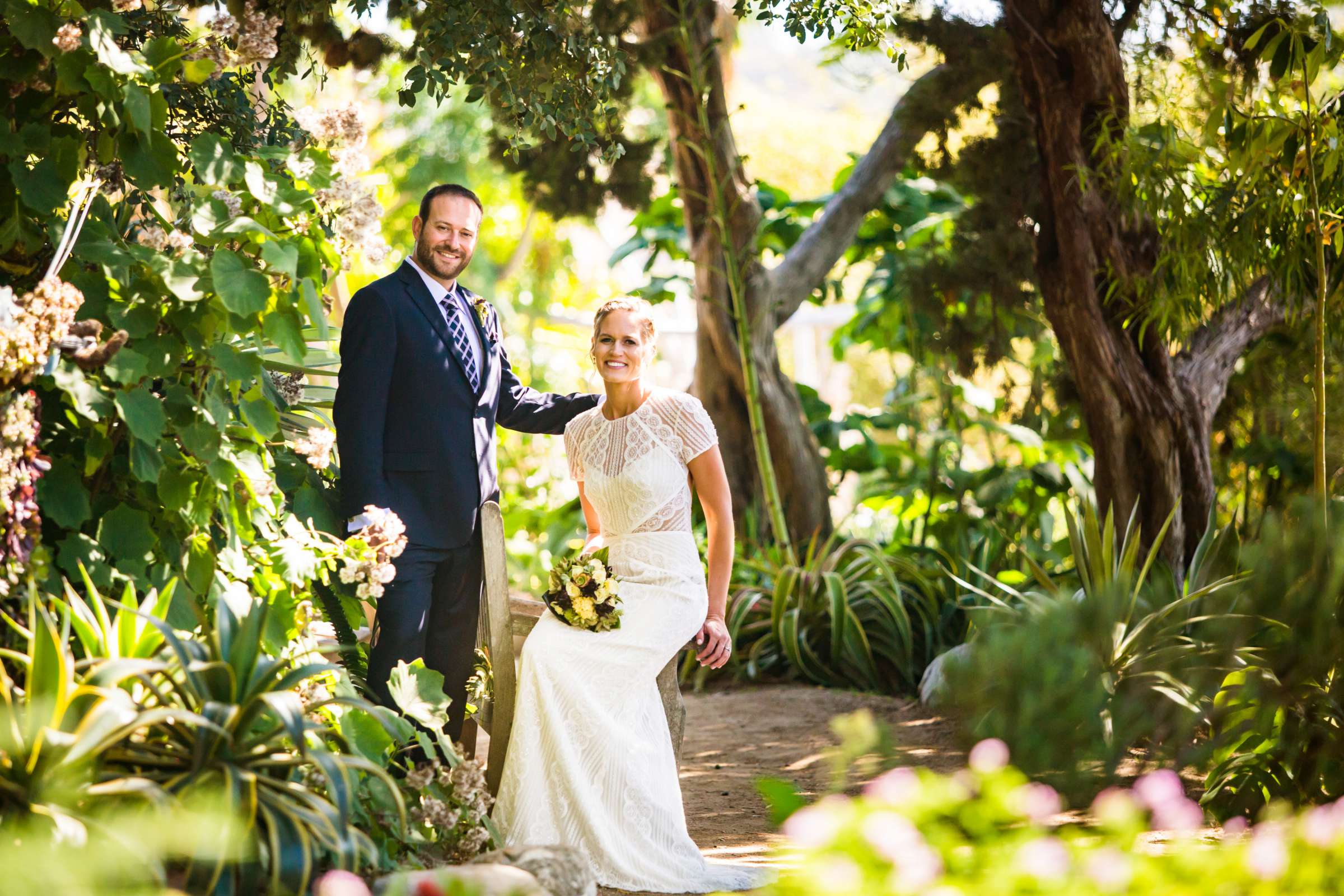 San Diego Botanic Garden Wedding, Alicia and Justin Wedding Photo #17 by True Photography