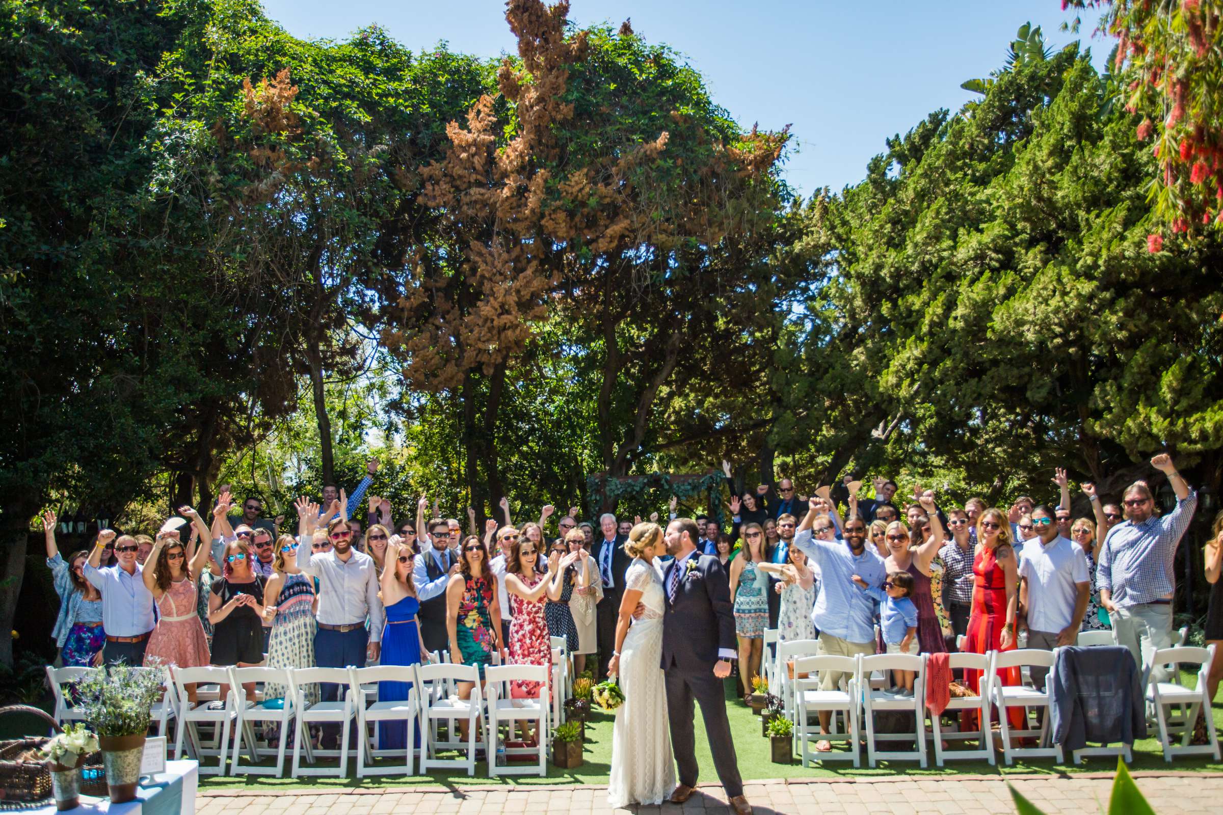 San Diego Botanic Garden Wedding, Alicia and Justin Wedding Photo #66 by True Photography