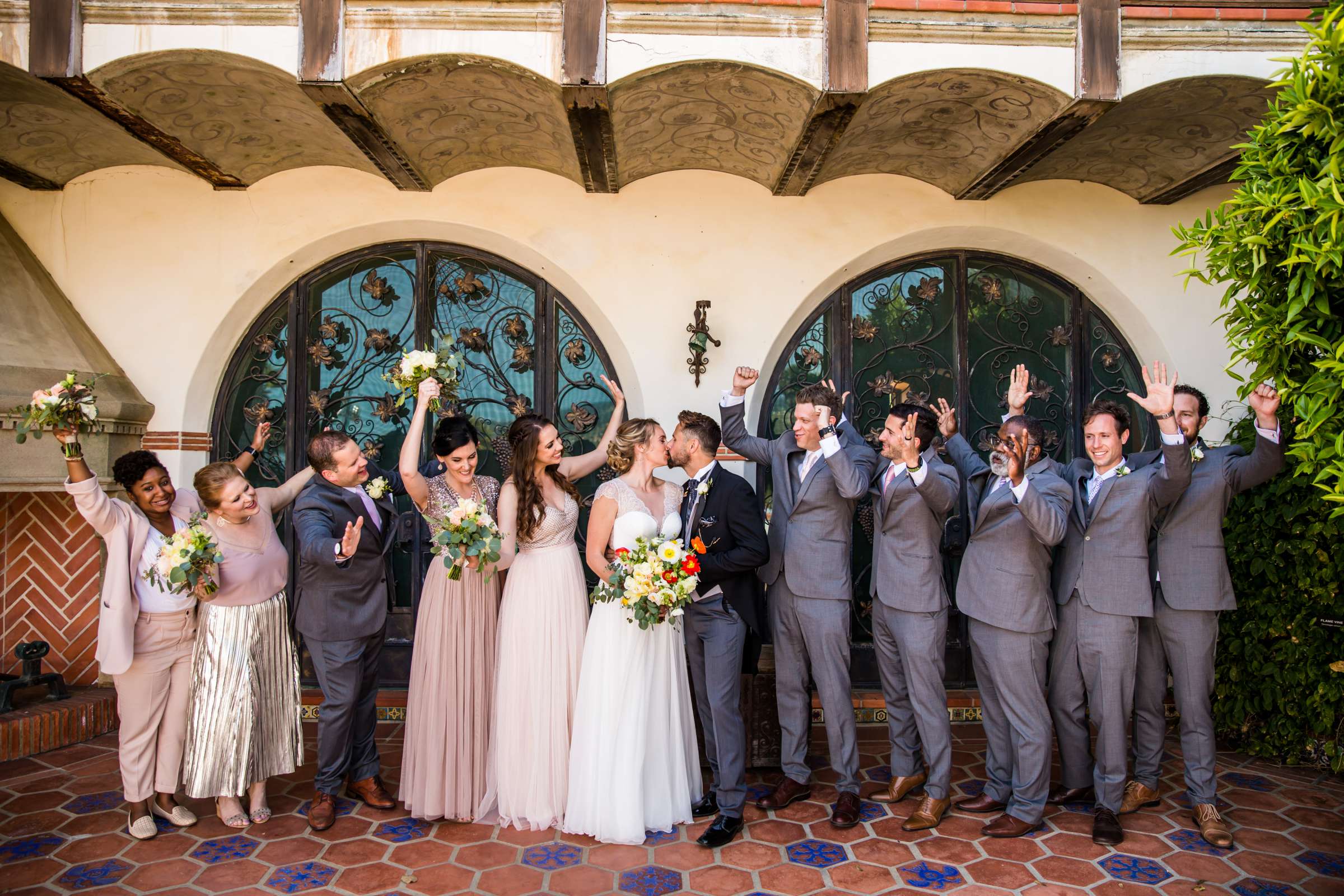 Adamson House Wedding coordinated by Pop The Champagne Events, Holly and Sean Wedding Photo #114 by True Photography