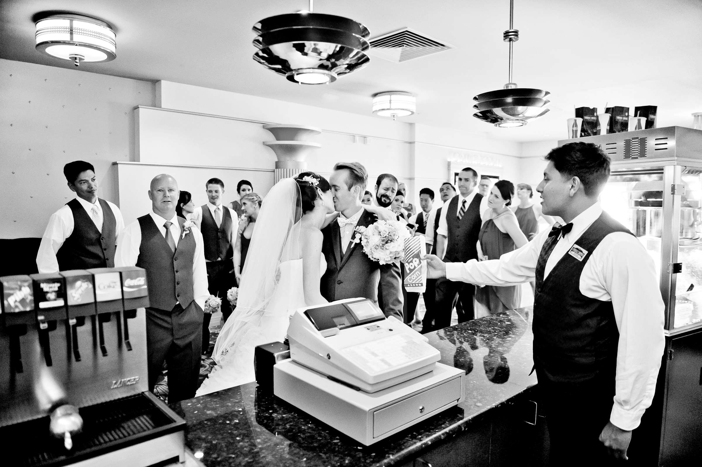 Coronado Village Theatre Wedding, Kaitlin and Michael Wedding Photo #358301 by True Photography