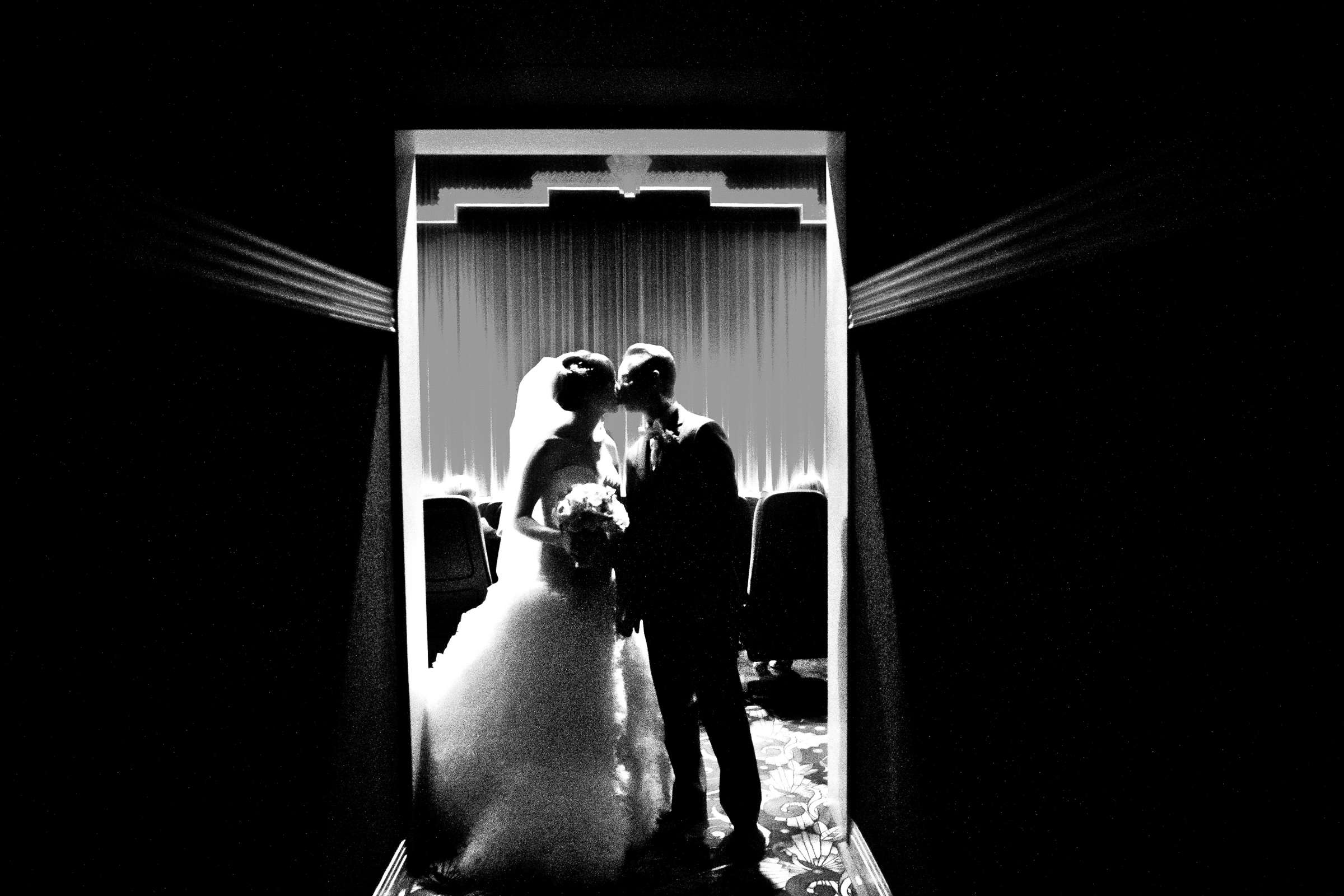 Coronado Village Theatre Wedding, Kaitlin and Michael Wedding Photo #358306 by True Photography