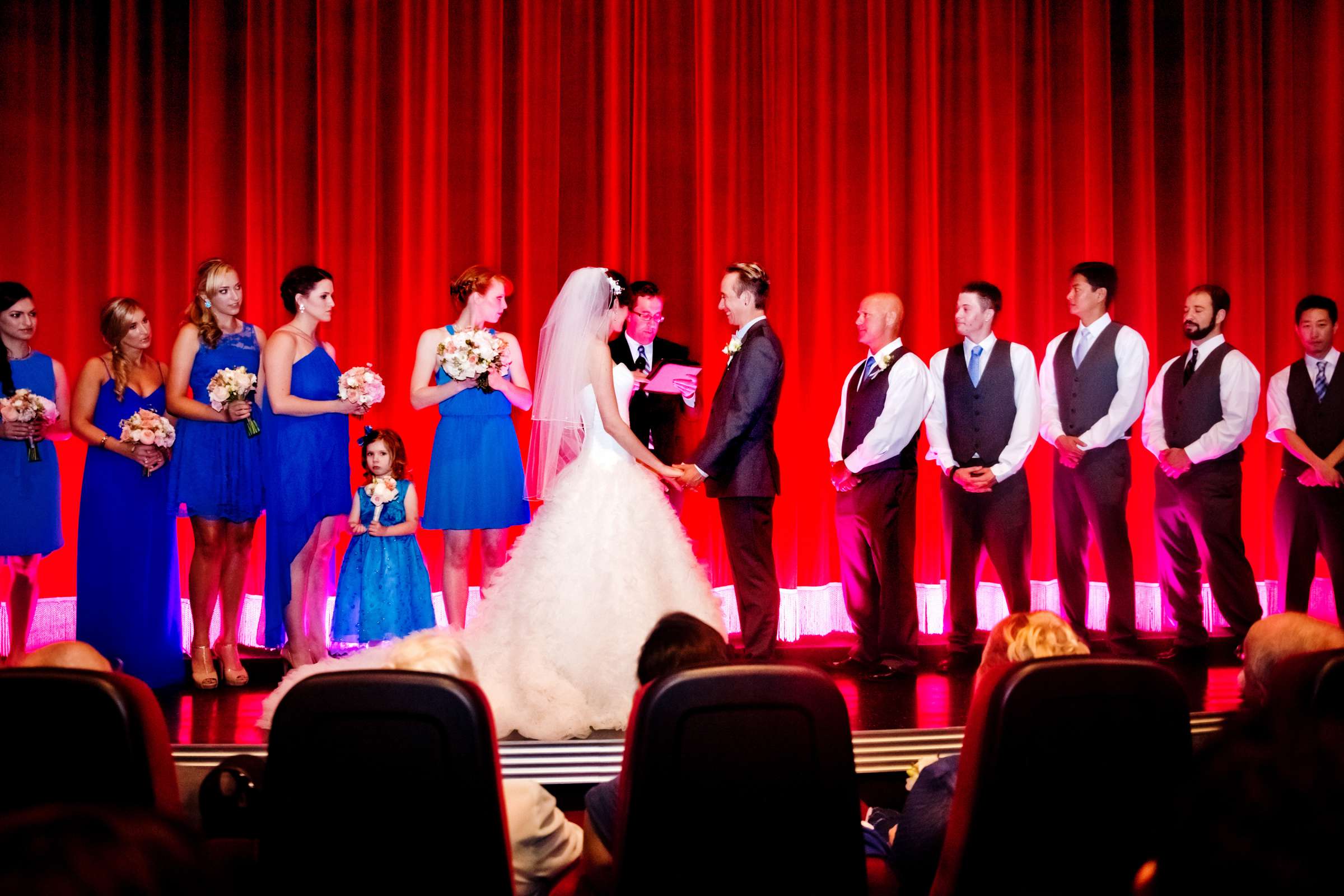 Coronado Village Theatre Wedding, Kaitlin and Michael Wedding Photo #358347 by True Photography