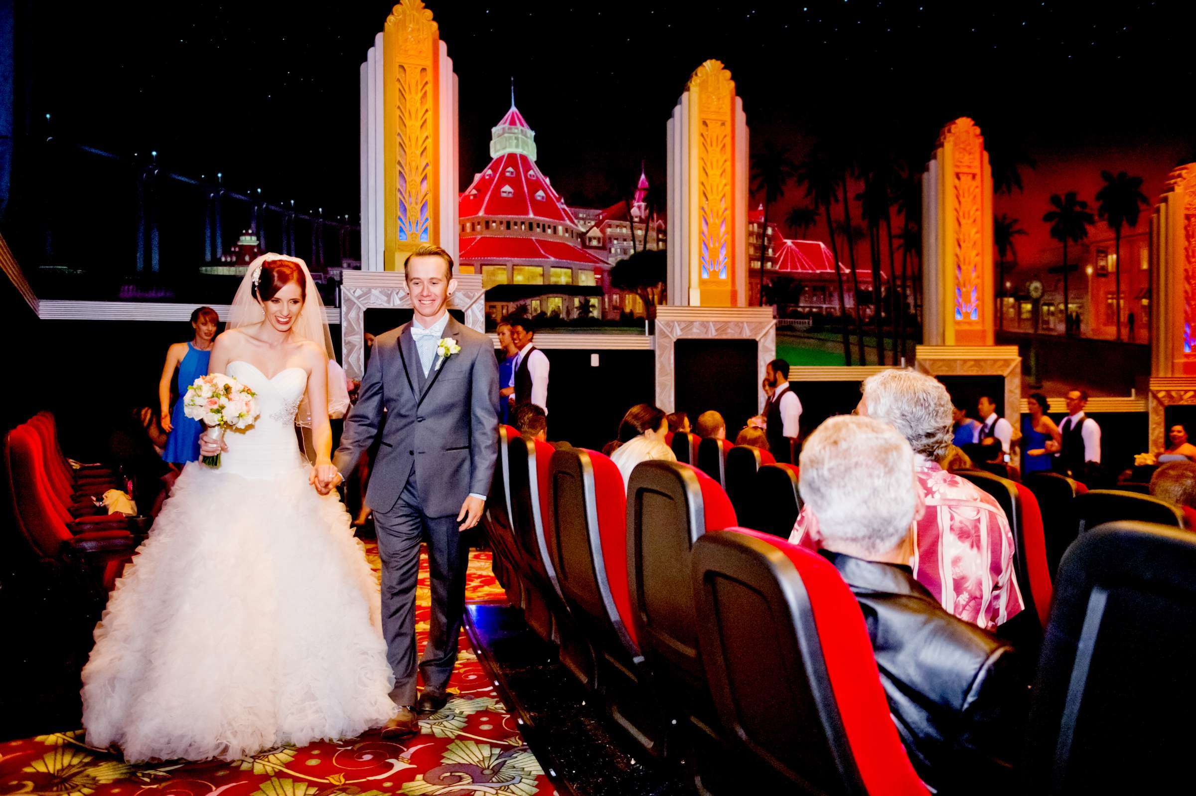 Coronado Village Theatre Wedding, Kaitlin and Michael Wedding Photo #358349 by True Photography