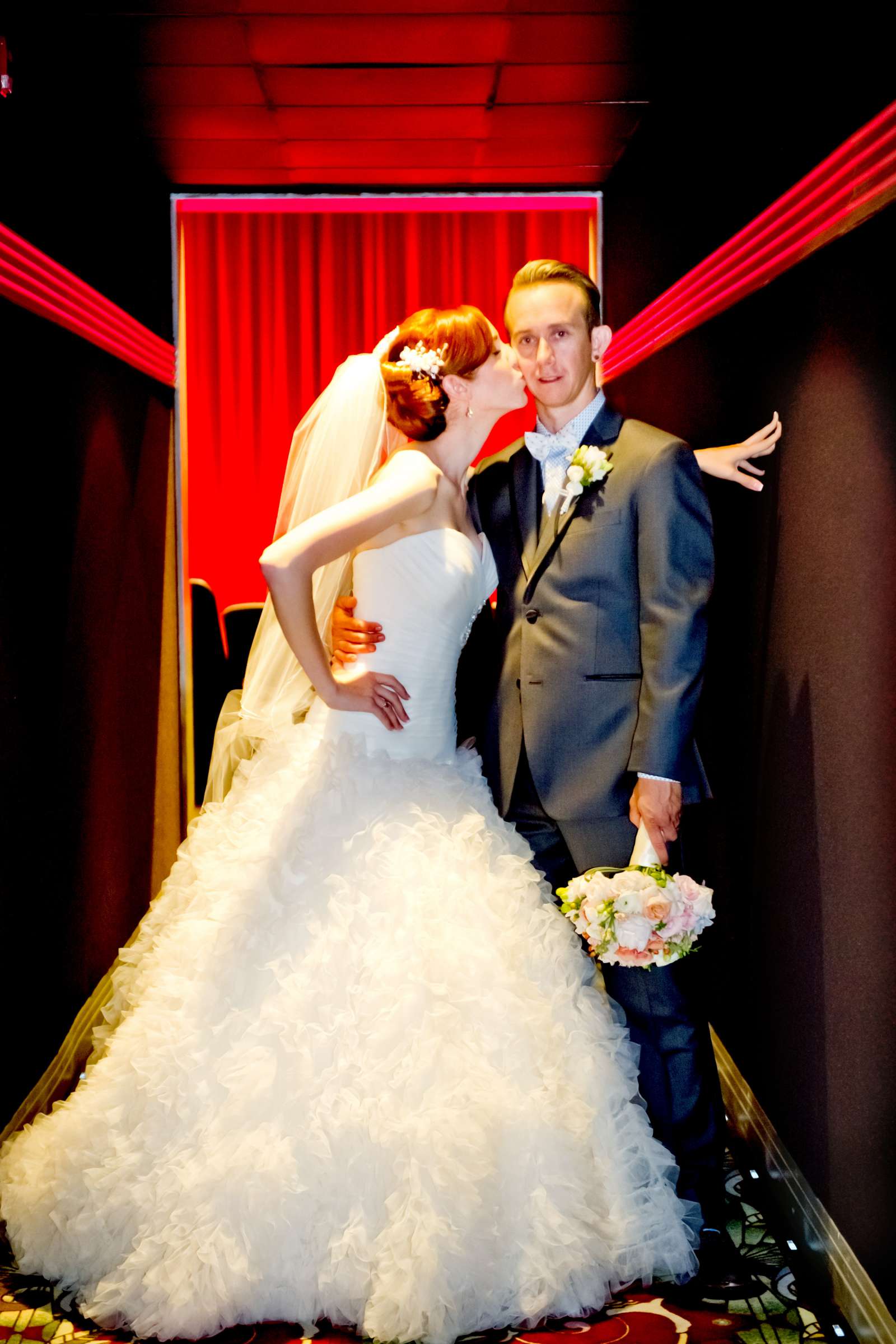 Coronado Village Theatre Wedding, Kaitlin and Michael Wedding Photo #358354 by True Photography