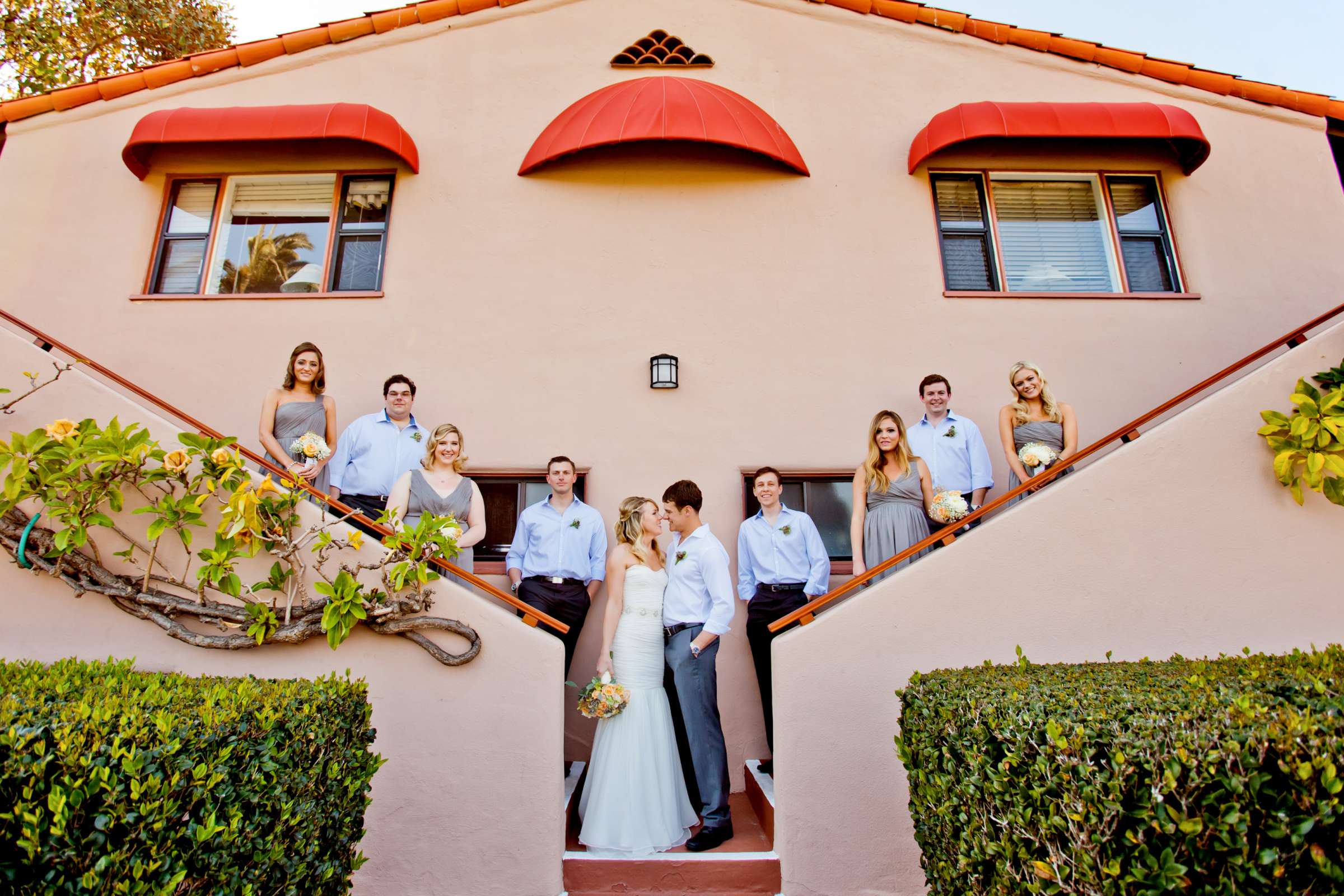 La Jolla Beach and Tennis club Wedding coordinated by Be Coordinated, Meghan and Benjamin Wedding Photo #358843 by True Photography