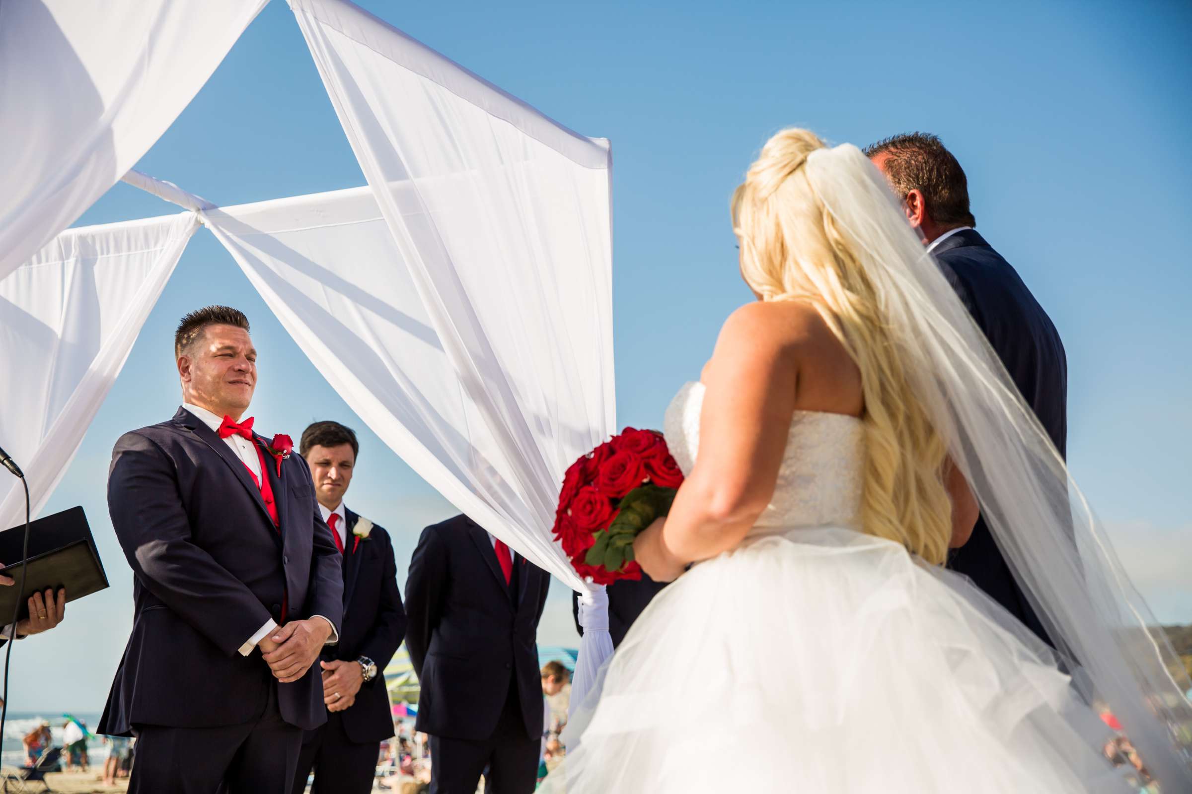 La Jolla Shores Hotel Wedding, Mia and Ethan Wedding Photo #54 by True Photography