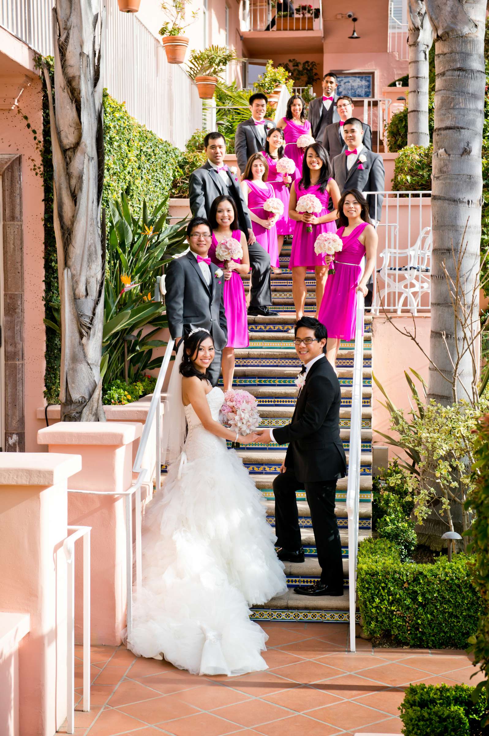 La Valencia Wedding coordinated by First Comes Love Weddings & Events, Bien Aimee and Edward Wedding Photo #359512 by True Photography