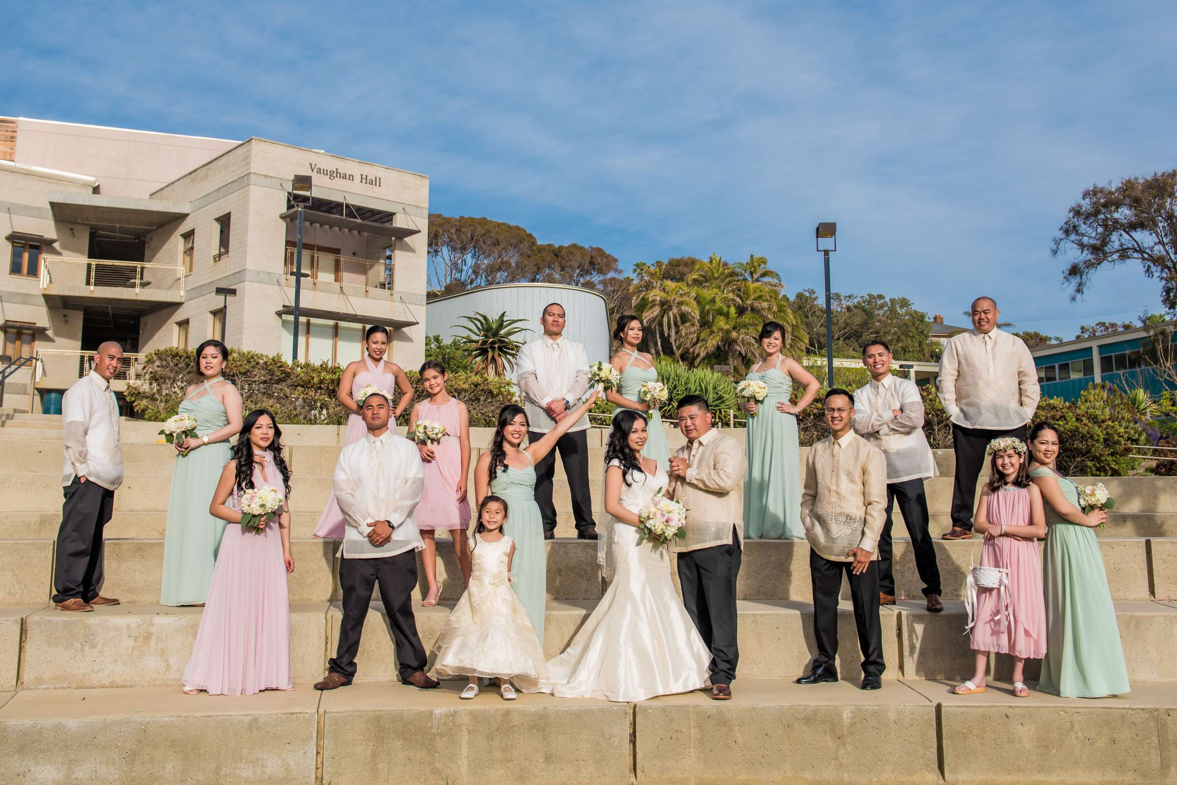 Scripps Seaside Forum Wedding coordinated by Vision Made Events, Marlen and Vince Wedding Photo #7 by True Photography