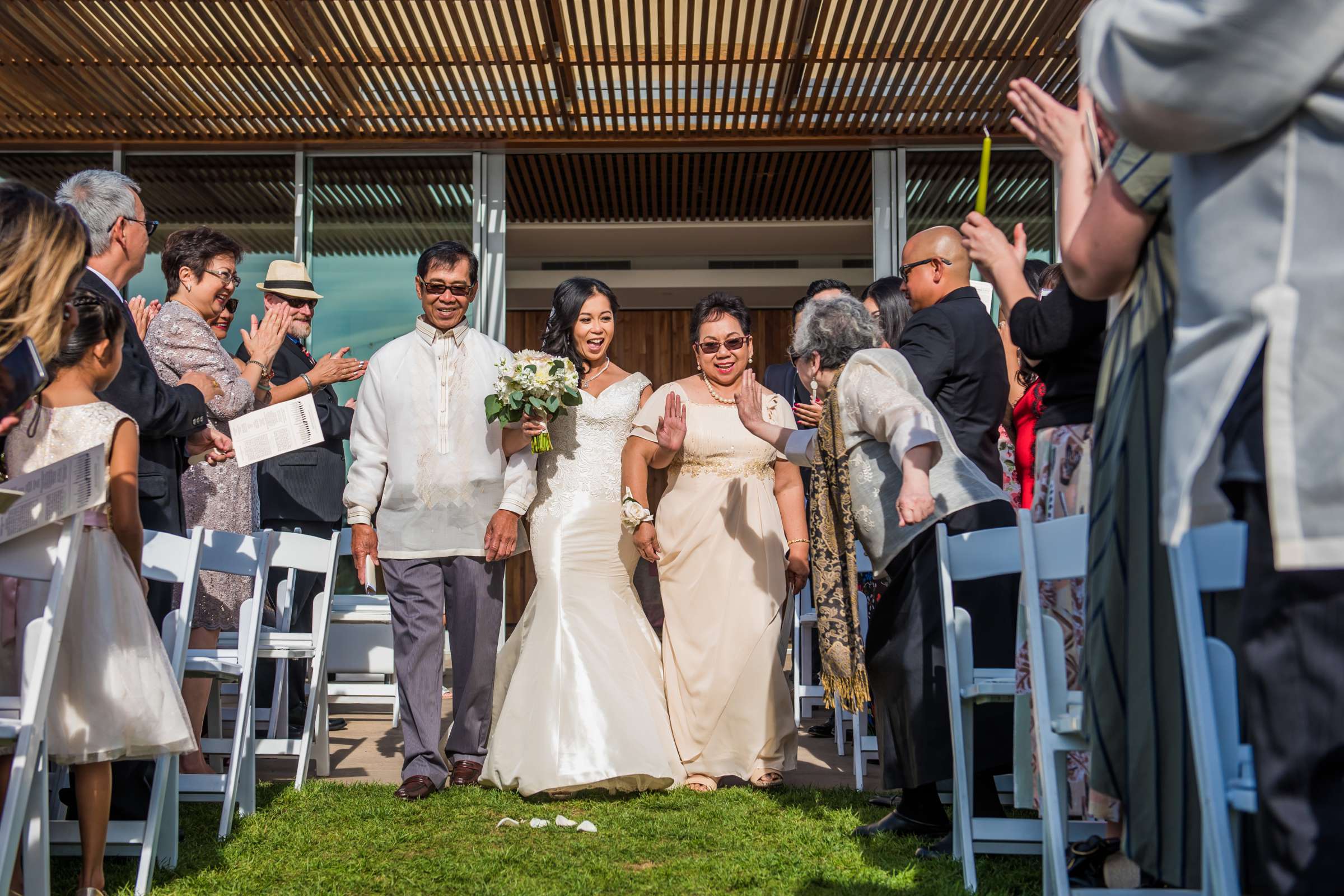Scripps Seaside Forum Wedding coordinated by Vision Made Events, Marlen and Vince Wedding Photo #48 by True Photography