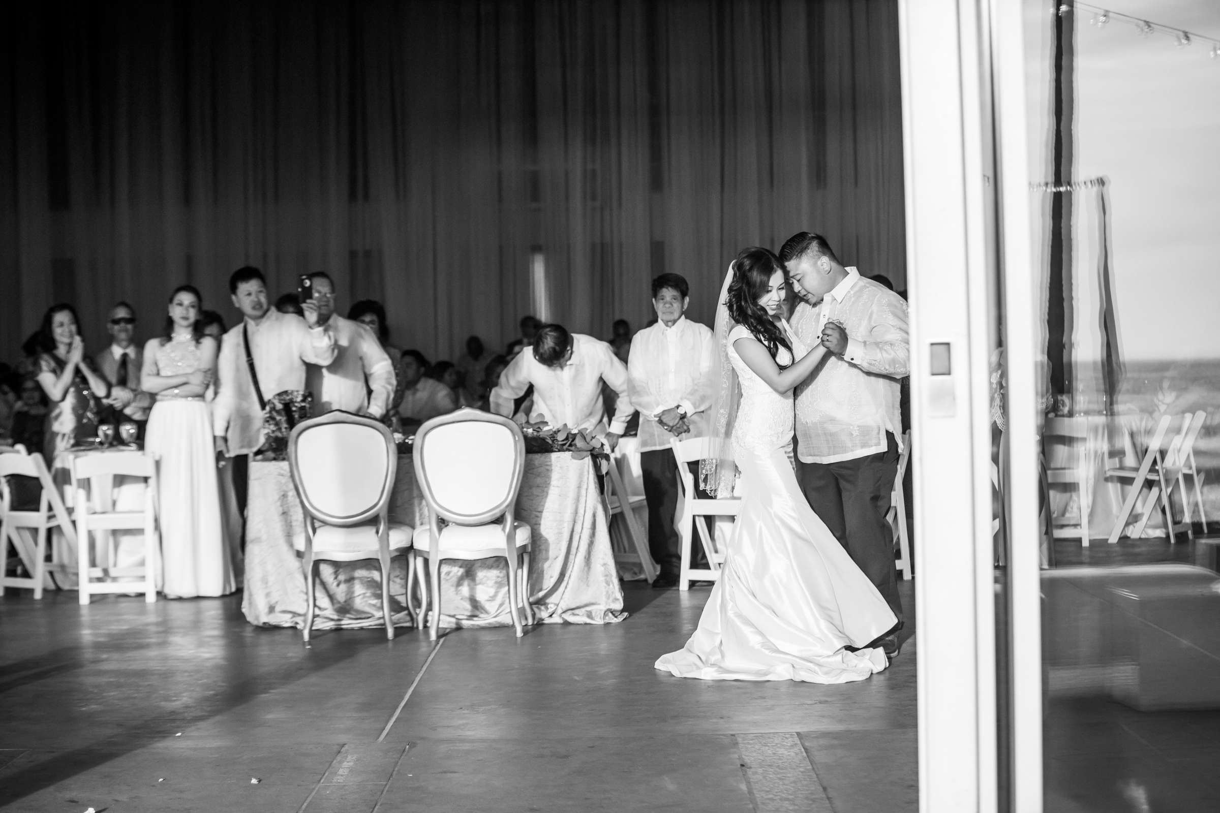Scripps Seaside Forum Wedding coordinated by Vision Made Events, Marlen and Vince Wedding Photo #102 by True Photography