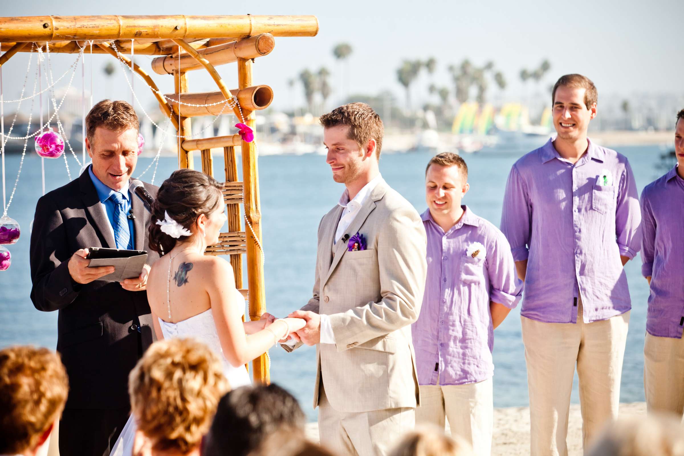 Catamaran Resort Wedding coordinated by Hannah Smith Events, Kara and Sean Wedding Photo #362925 by True Photography