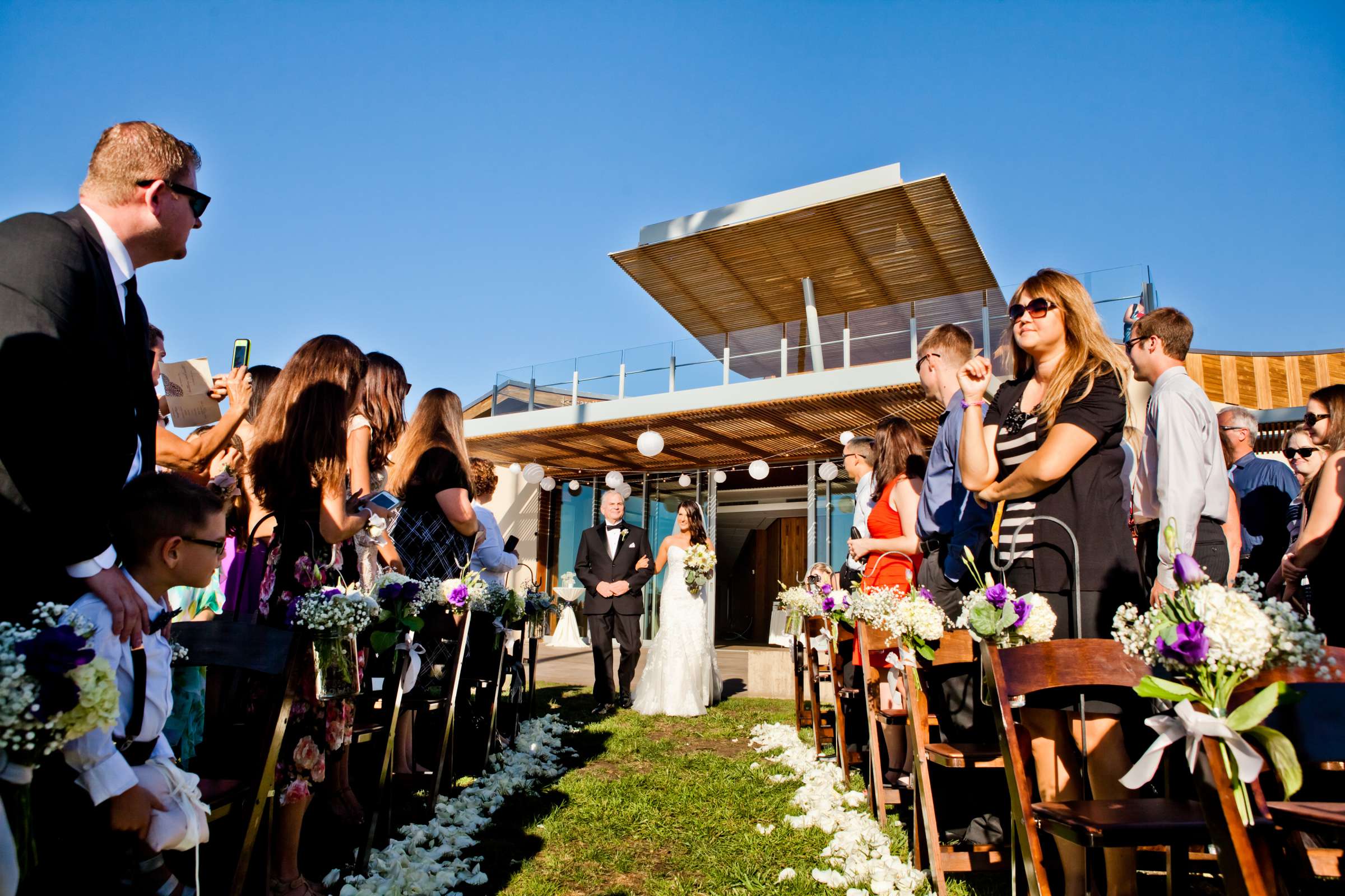 Scripps Seaside Forum Wedding coordinated by UCSD Catering, Brittany and Scott Wedding Photo #363468 by True Photography