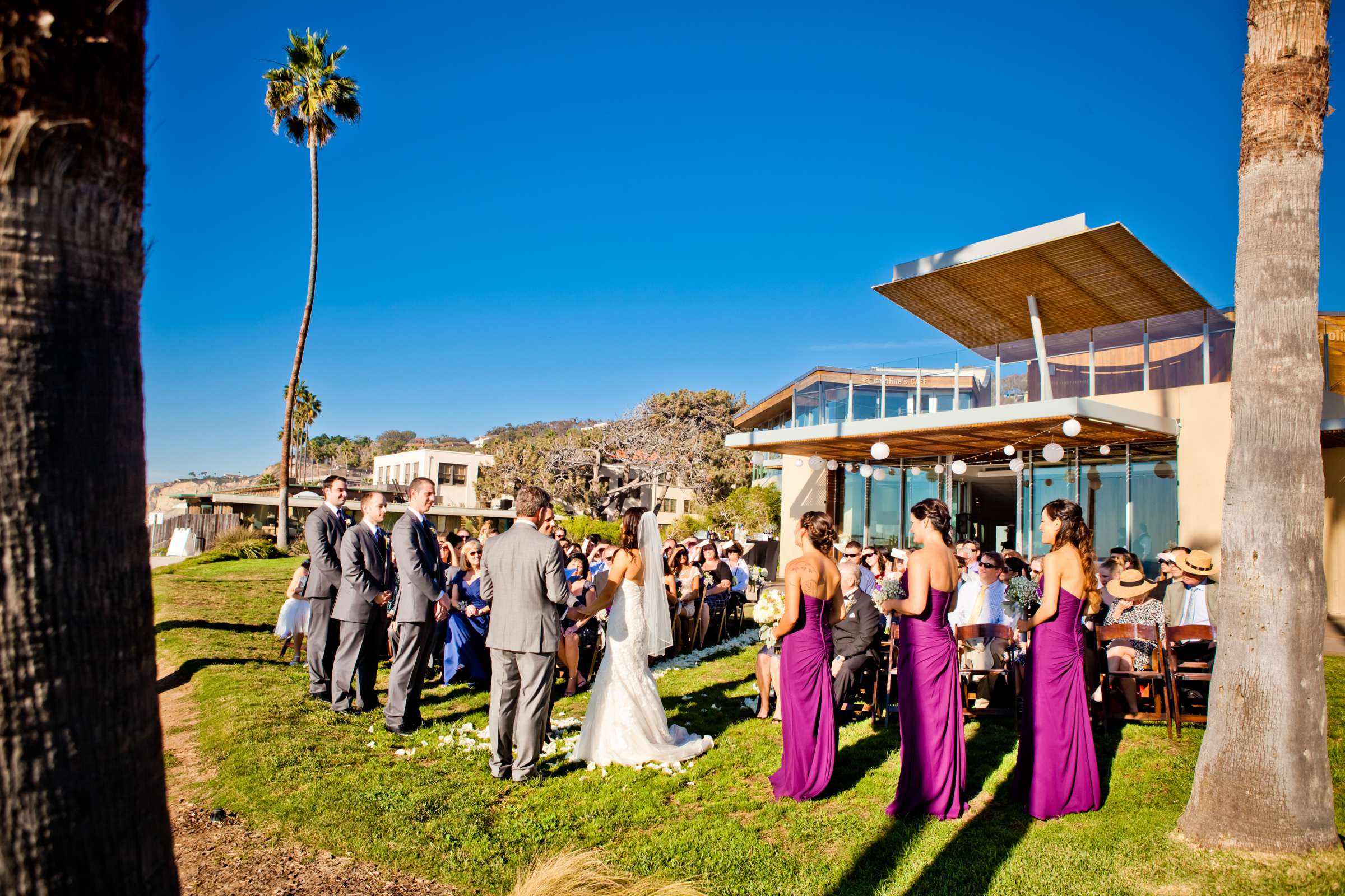 Scripps Seaside Forum Wedding coordinated by UCSD Catering, Brittany and Scott Wedding Photo #363471 by True Photography