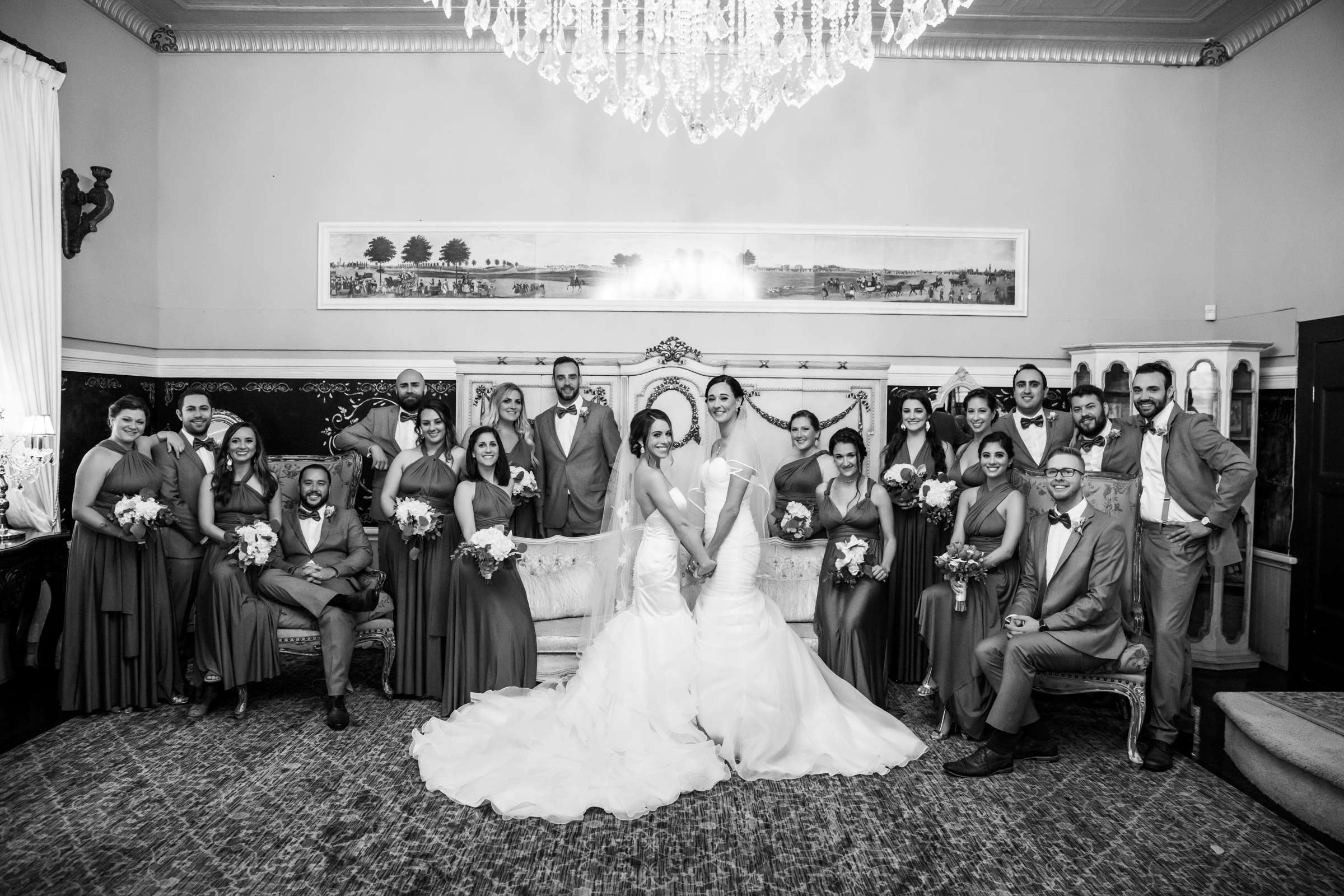 Twin Oaks House & Gardens Wedding Estate Wedding, Lauren and Linda Wedding Photo #17 by True Photography