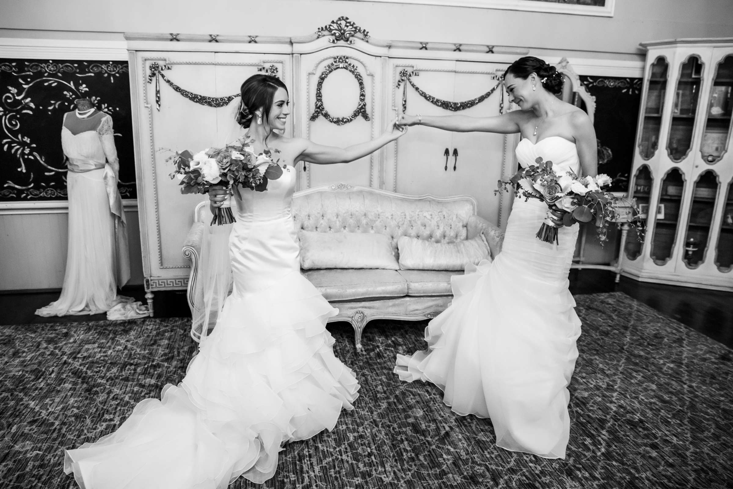 Twin Oaks House & Gardens Wedding Estate Wedding, Lauren and Linda Wedding Photo #58 by True Photography