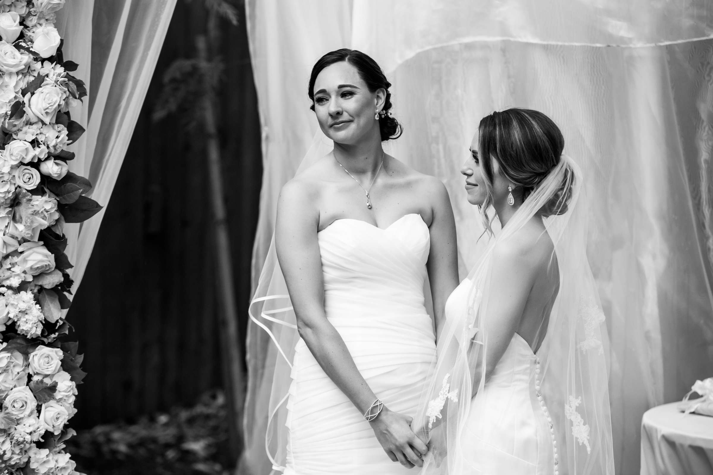 Twin Oaks House & Gardens Wedding Estate Wedding, Lauren and Linda Wedding Photo #74 by True Photography