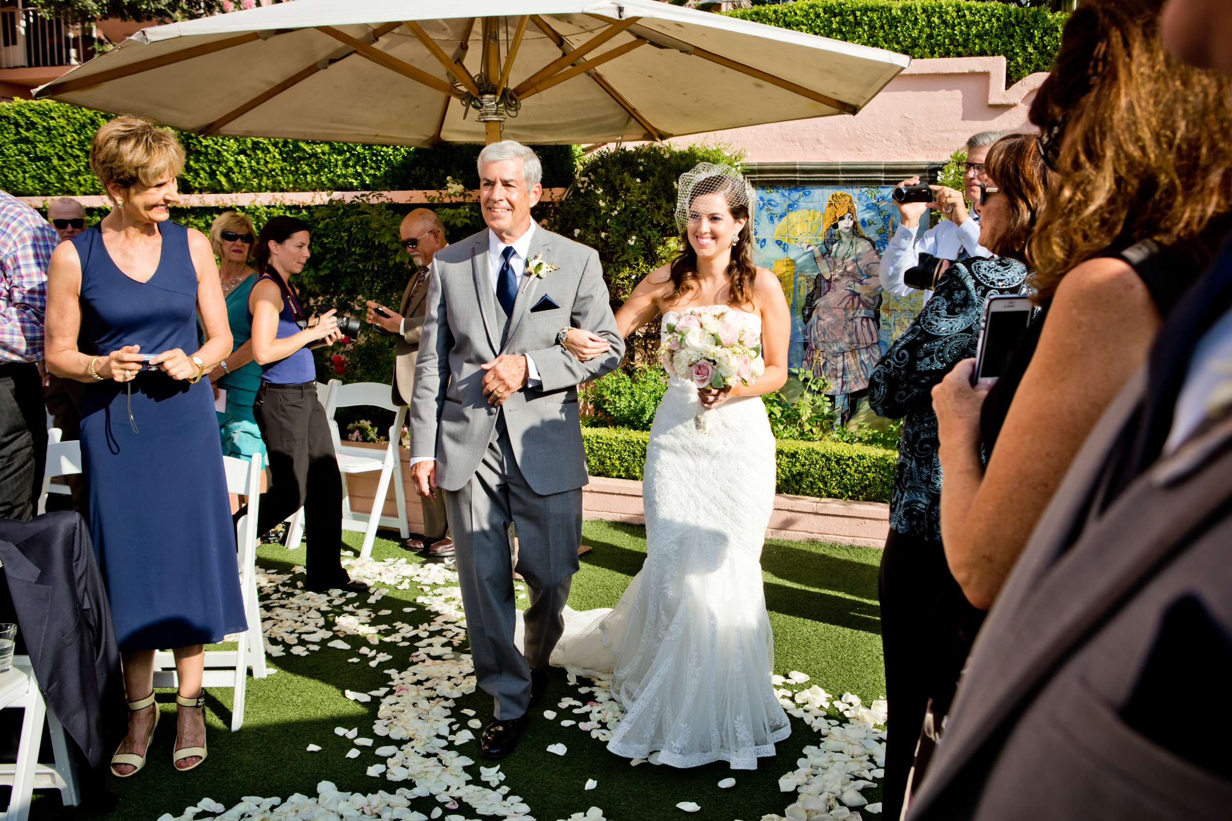 La Valencia Wedding coordinated by Monarch Weddings, Jenny and Britt Wedding Photo #364139 by True Photography