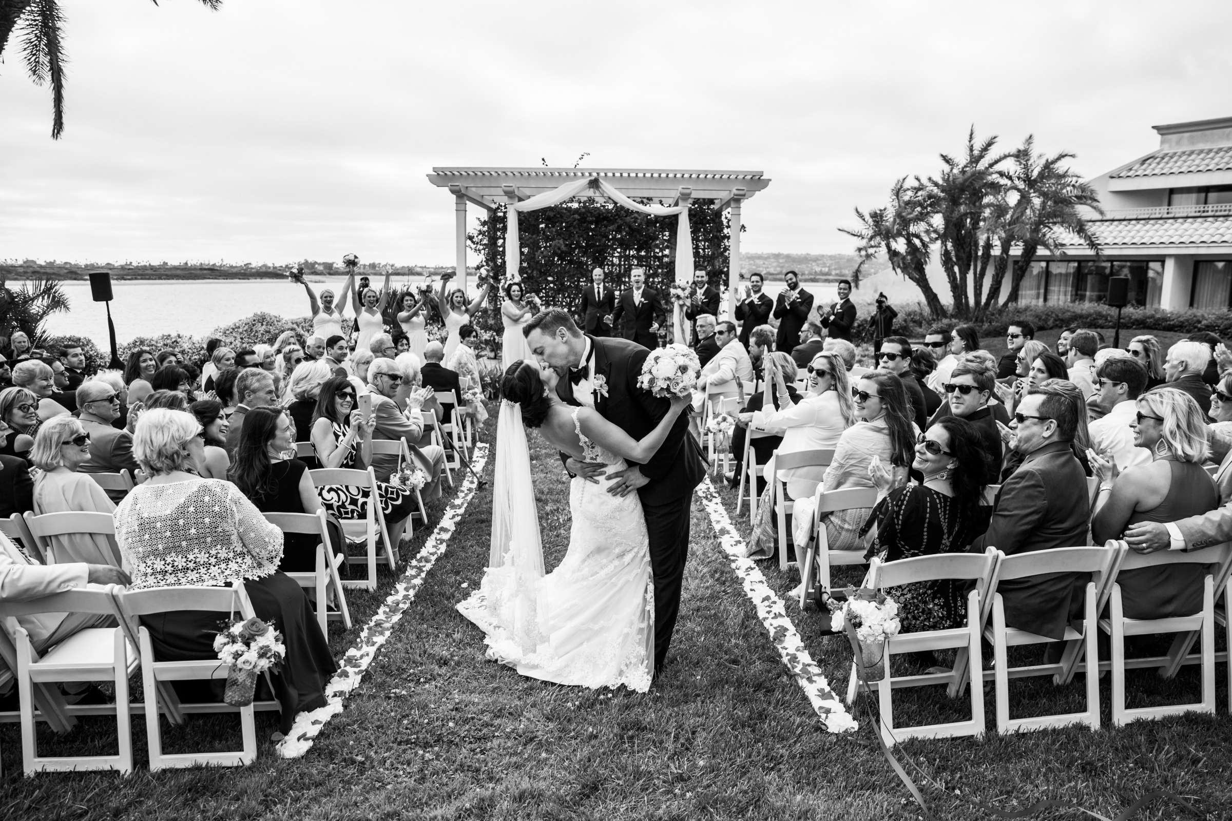 San Diego Mission Bay Resort Wedding coordinated by Elements of Style, Brittani and Christopher Wedding Photo #19 by True Photography