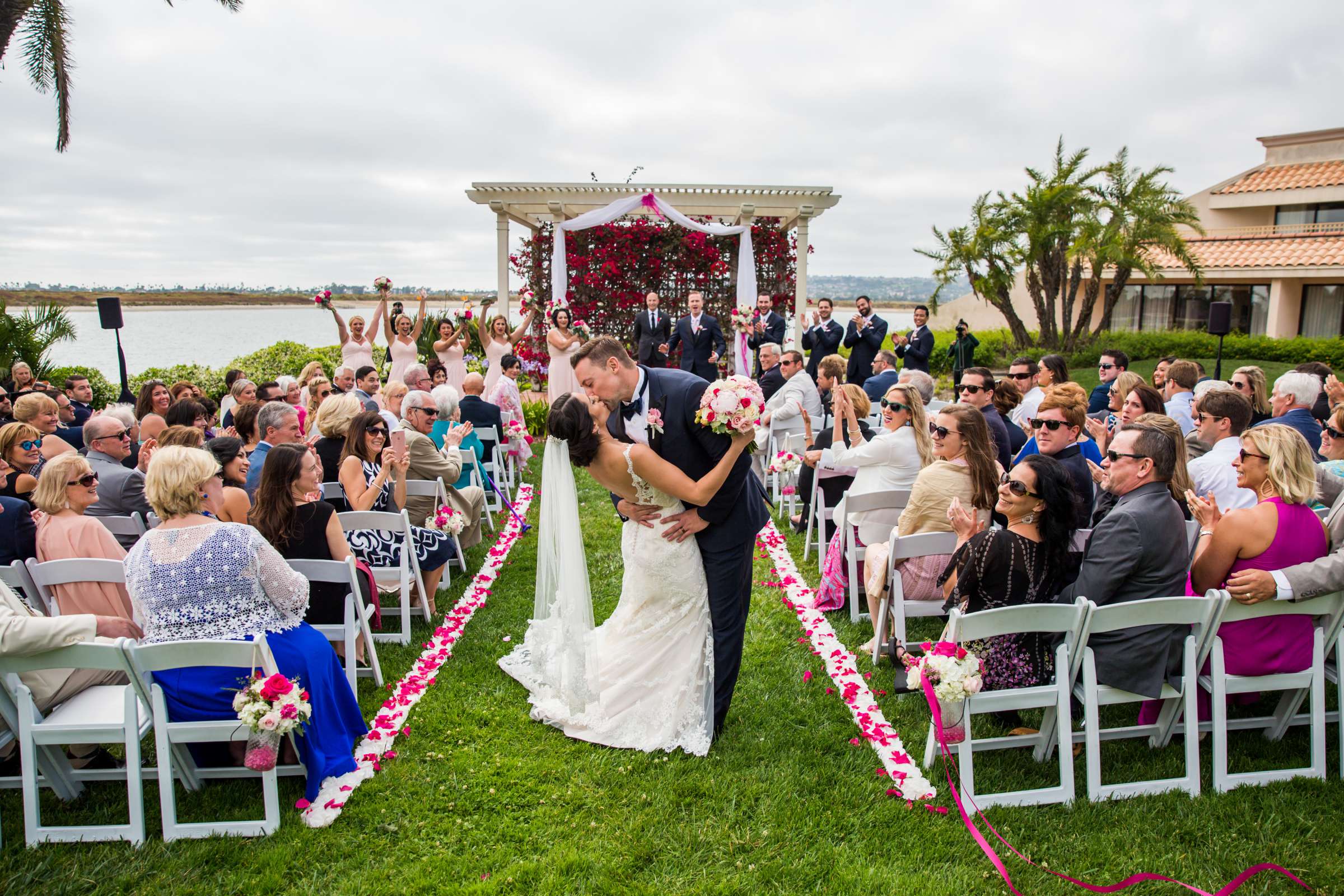 San Diego Mission Bay Resort Wedding coordinated by Elements of Style, Brittani and Christopher Wedding Photo #18 by True Photography