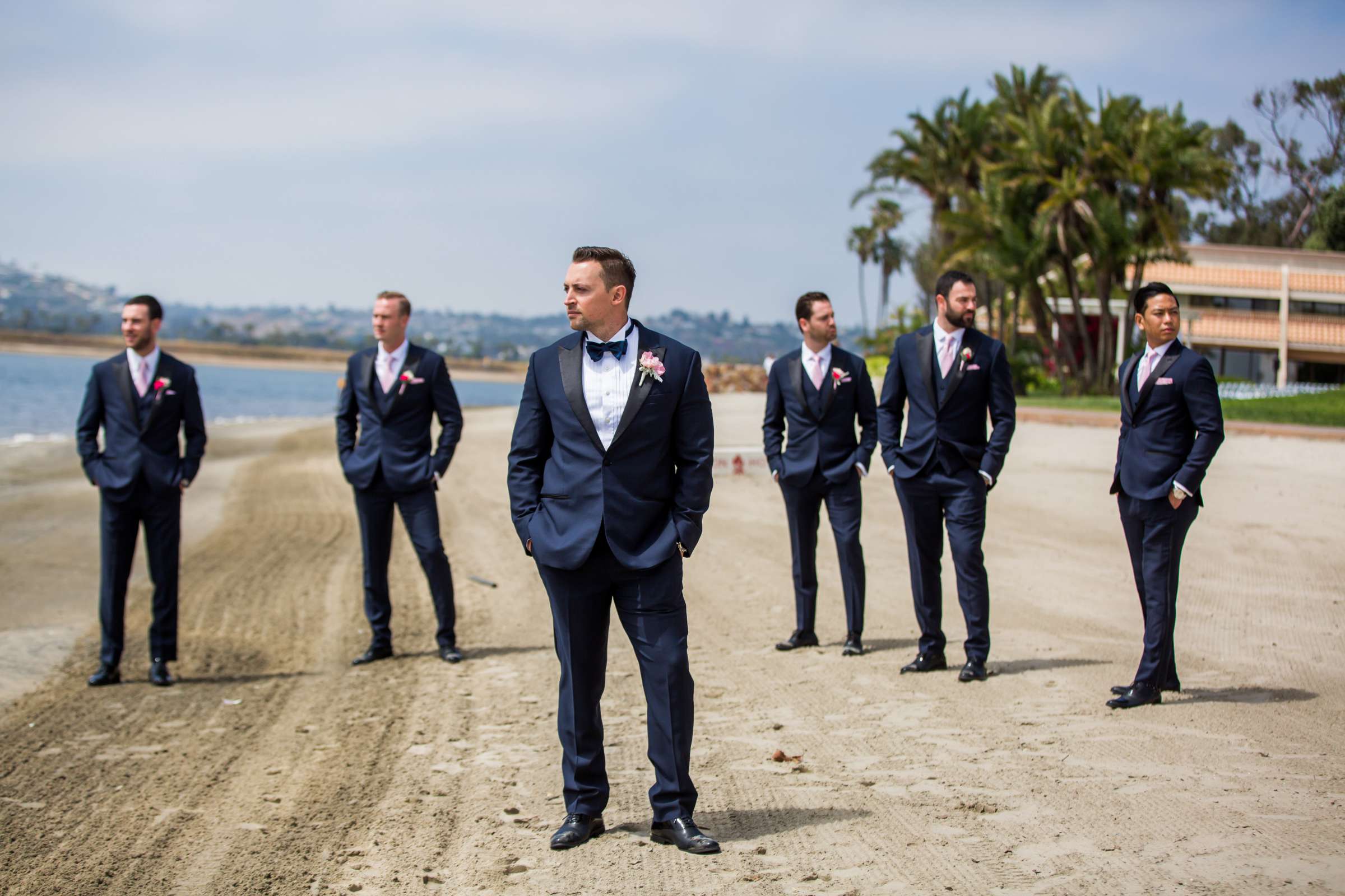 San Diego Mission Bay Resort Wedding coordinated by Elements of Style, Brittani and Christopher Wedding Photo #43 by True Photography