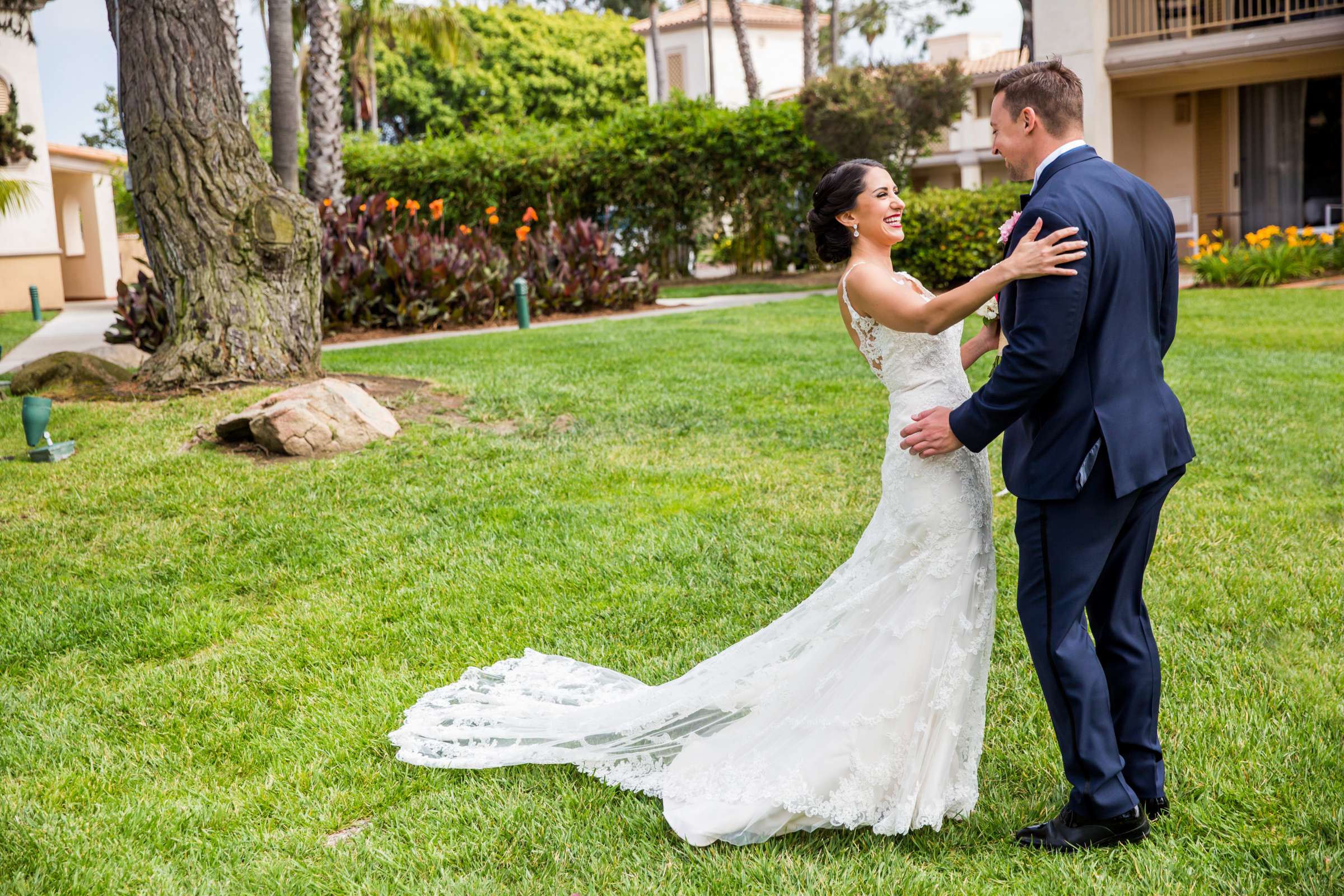 San Diego Mission Bay Resort Wedding coordinated by Elements of Style, Brittani and Christopher Wedding Photo #67 by True Photography