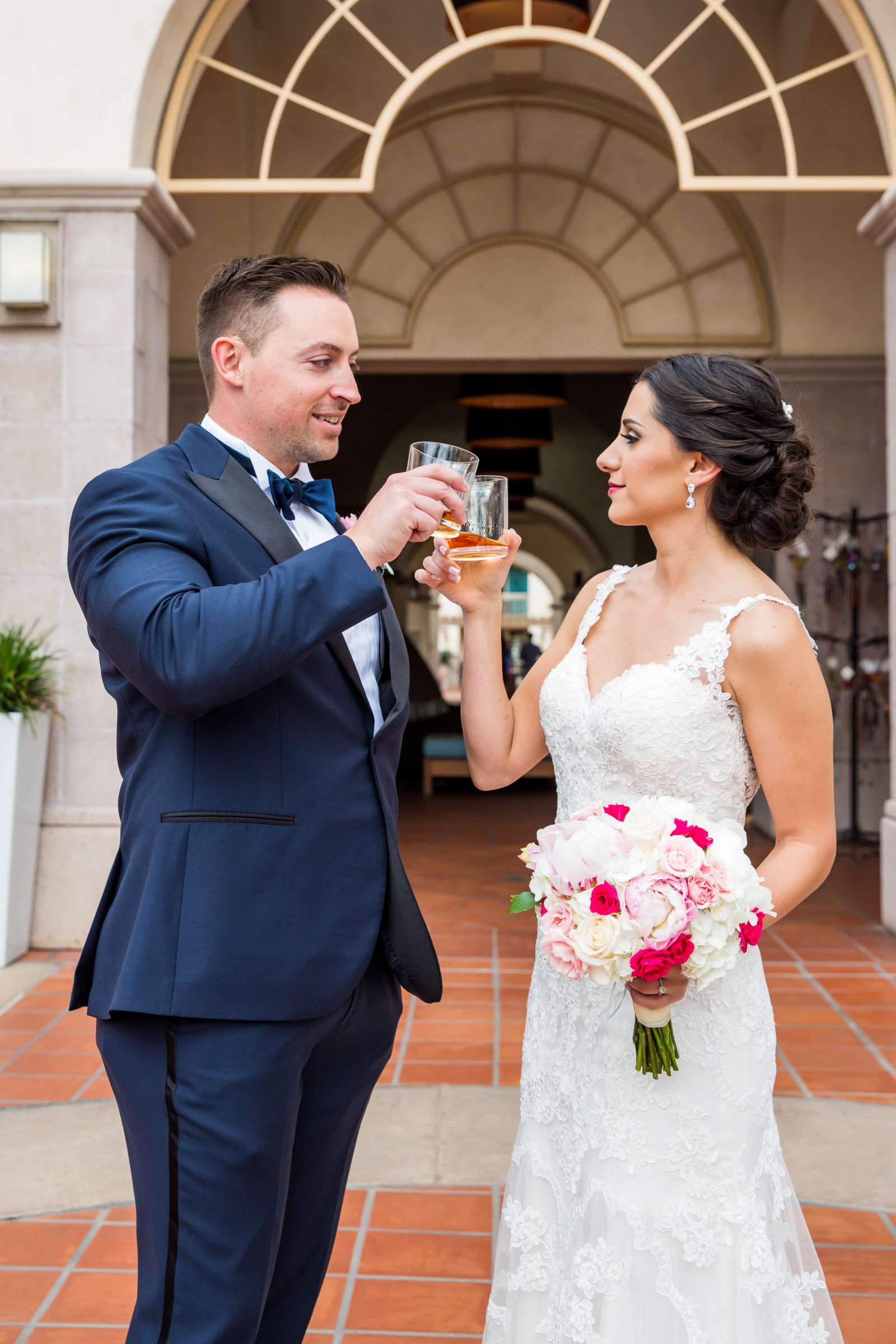 San Diego Mission Bay Resort Wedding coordinated by Elements of Style, Brittani and Christopher Wedding Photo #76 by True Photography