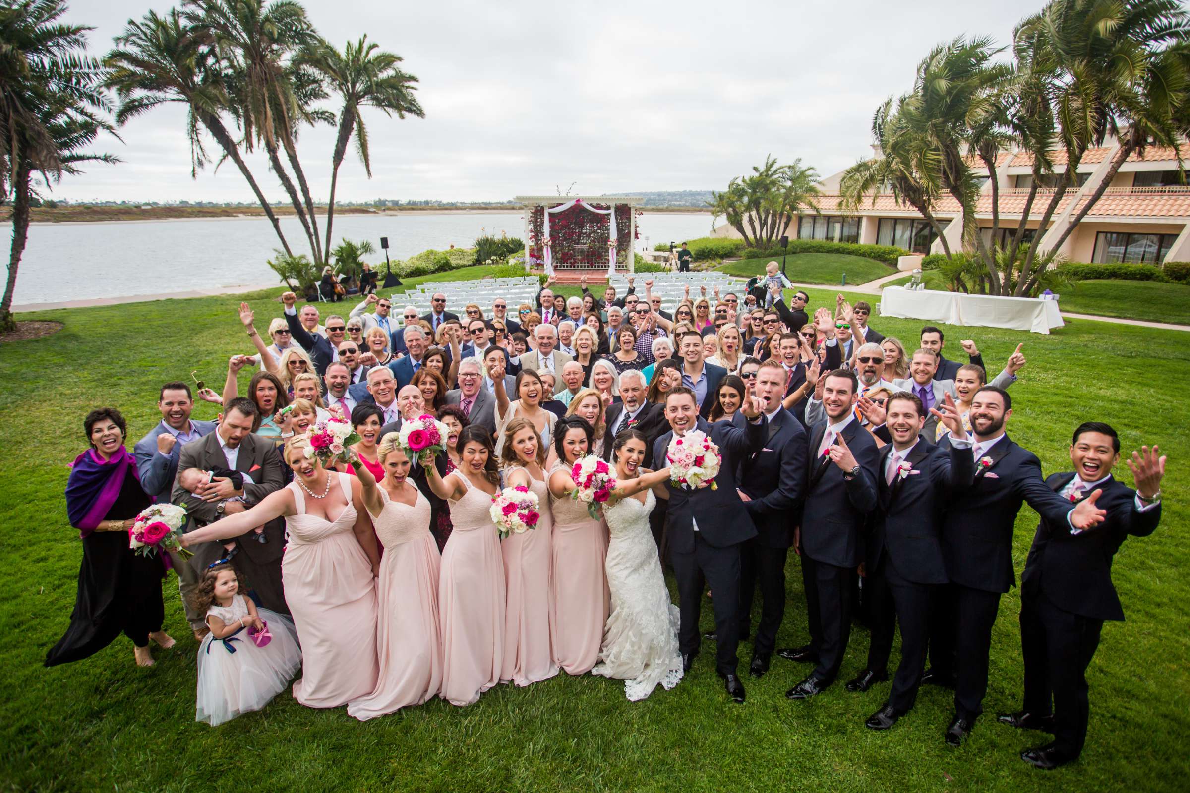 San Diego Mission Bay Resort Wedding coordinated by Elements of Style, Brittani and Christopher Wedding Photo #100 by True Photography