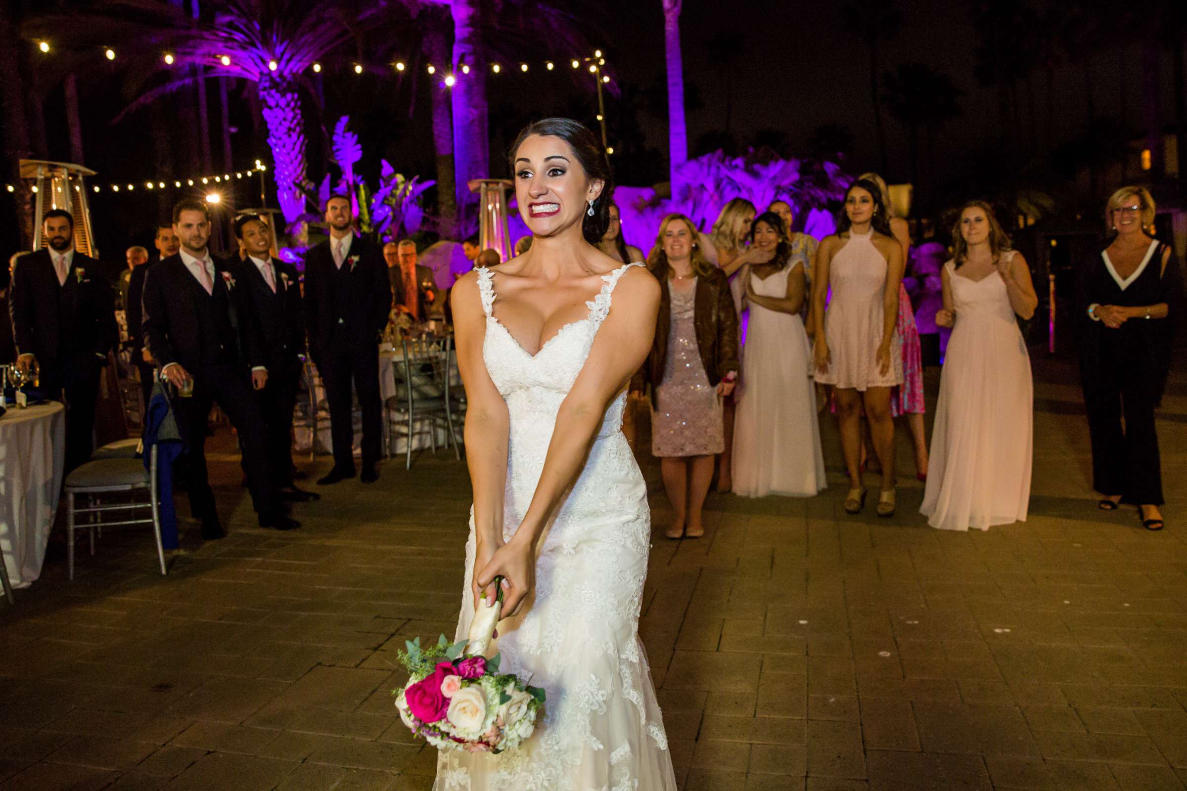 San Diego Mission Bay Resort Wedding coordinated by Elements of Style, Brittani and Christopher Wedding Photo #150 by True Photography