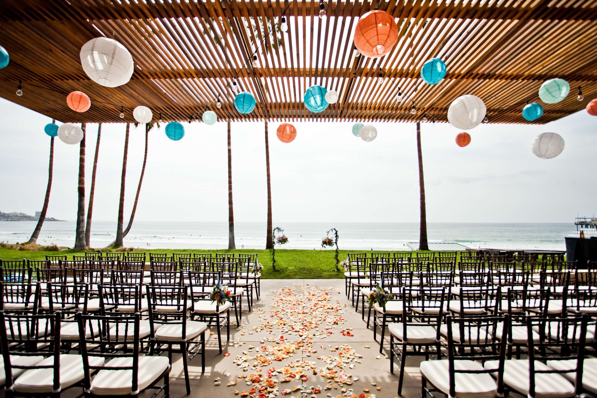 Scripps Seaside Forum Wedding coordinated by Coast Catering, Heather and Martin Wedding Photo #366620 by True Photography