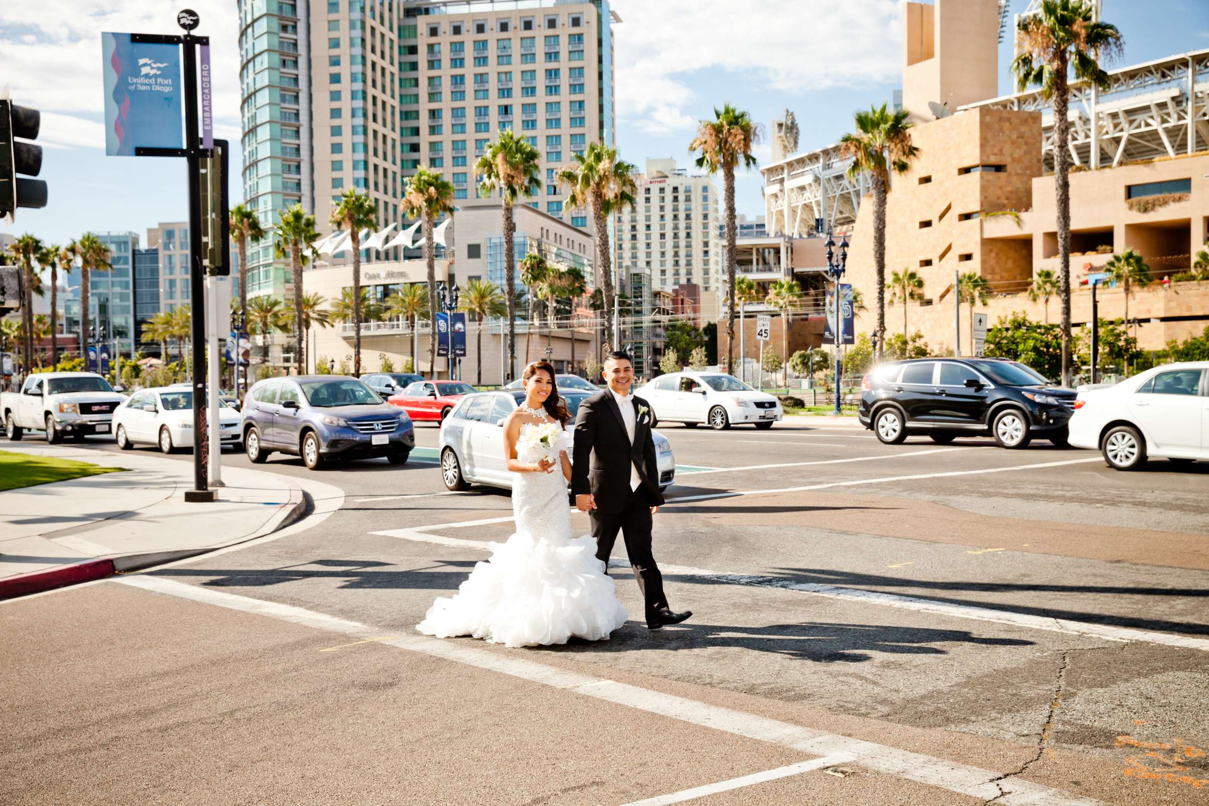 Hilton San Diego Bayfront Wedding coordinated by Wynn Austin Events, Caroline and Warren Wedding Photo #367930 by True Photography