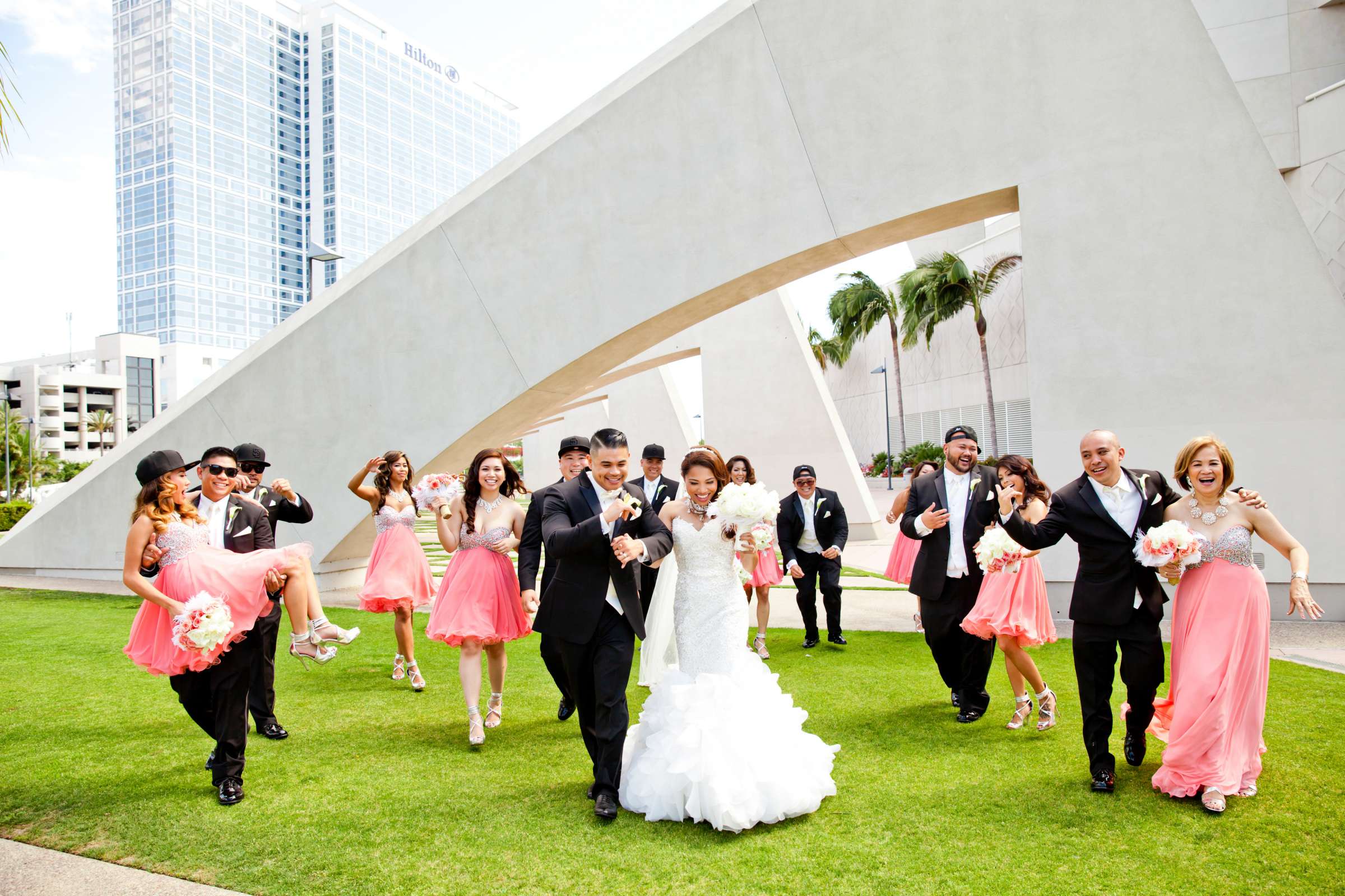Hilton San Diego Bayfront Wedding coordinated by Wynn Austin Events, Caroline and Warren Wedding Photo #367931 by True Photography