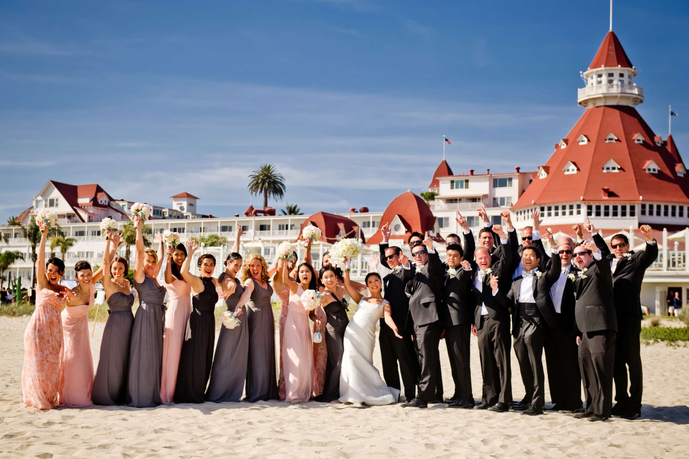 Hotel Del Coronado Wedding coordinated by Crown Weddings, Mary and Brian Wedding Photo #368493 by True Photography