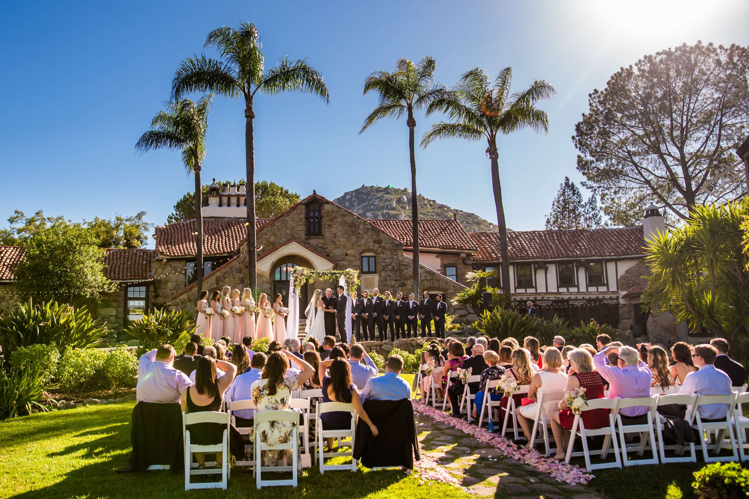 Mt Woodson Castle Wedding coordinated by SD Weddings by Gina, Sarah and Nick Wedding Photo #92 by True Photography