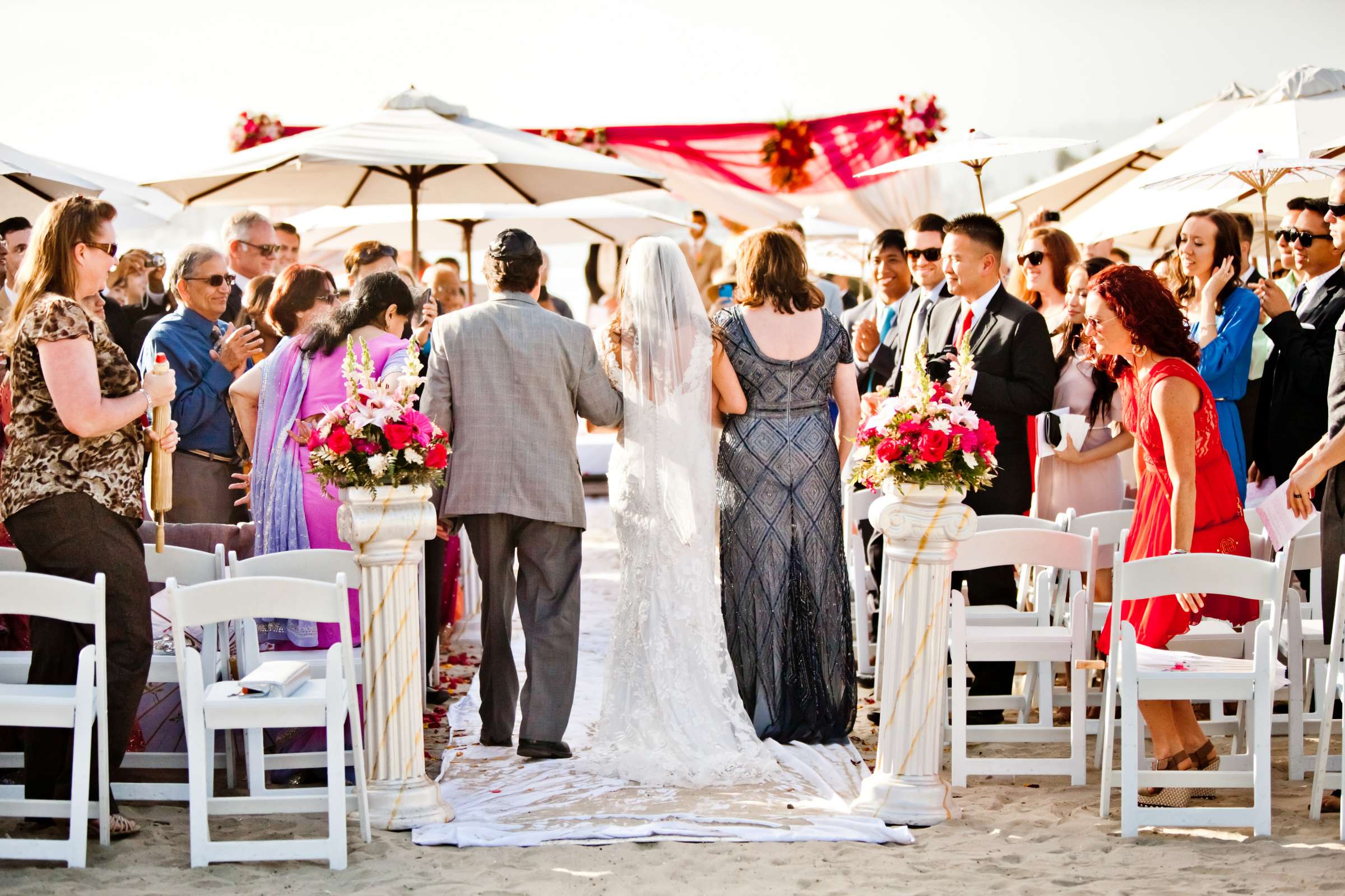 Bahia Hotel Wedding coordinated by Utsav Events, Rachel and Kalpit Wedding Photo #371911 by True Photography