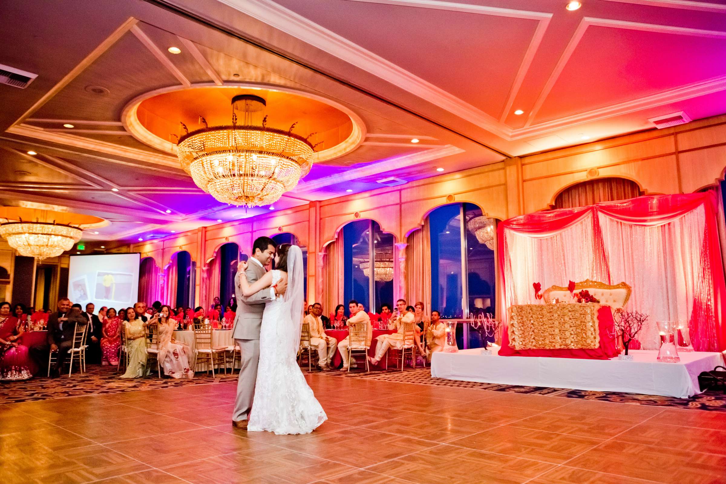Bahia Hotel Wedding coordinated by Utsav Events, Rachel and Kalpit Wedding Photo #371922 by True Photography