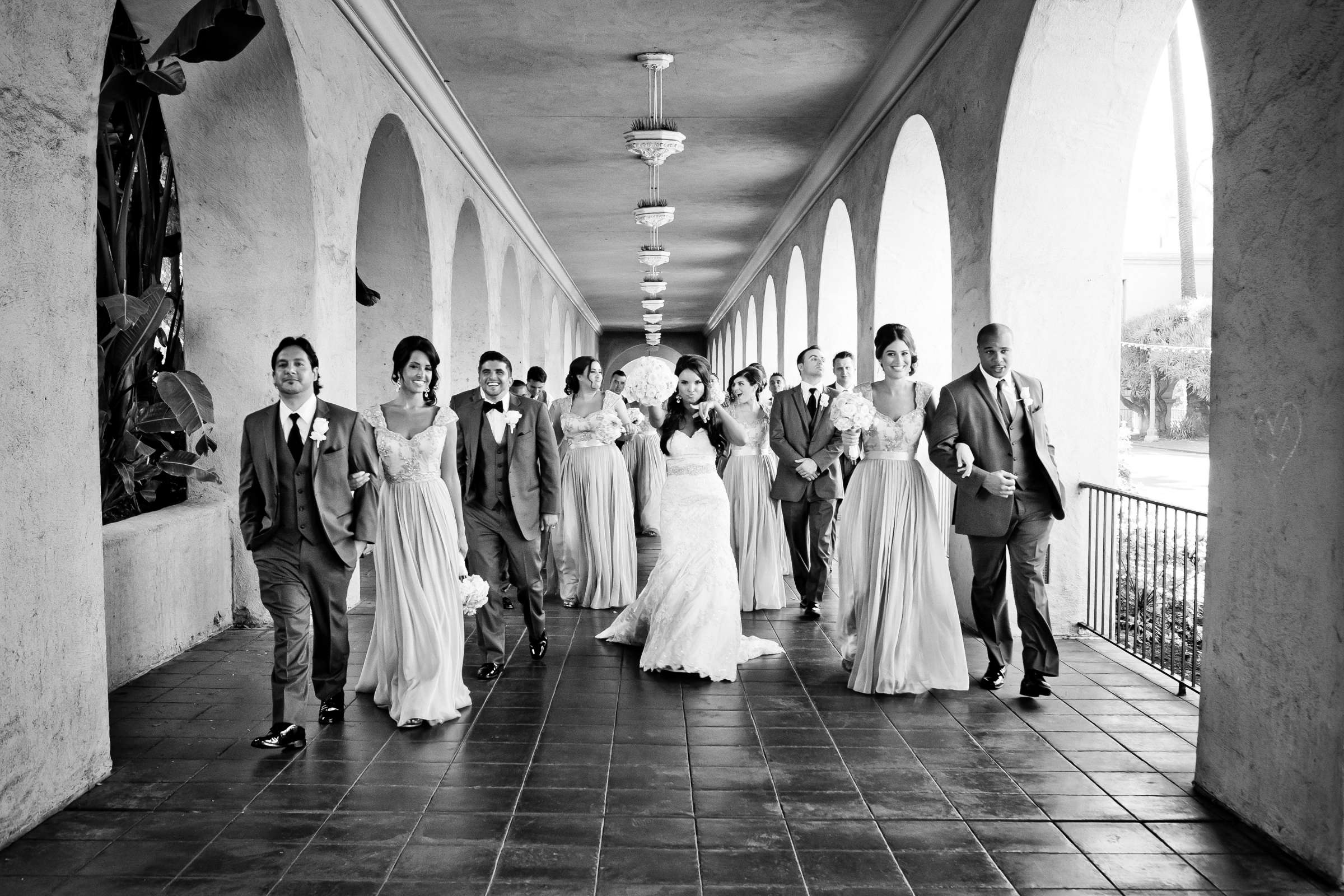 Courtyard by Marriott San Diego Airport/Liberty Station Wedding, Crystal and Estevão Wedding Photo #372037 by True Photography