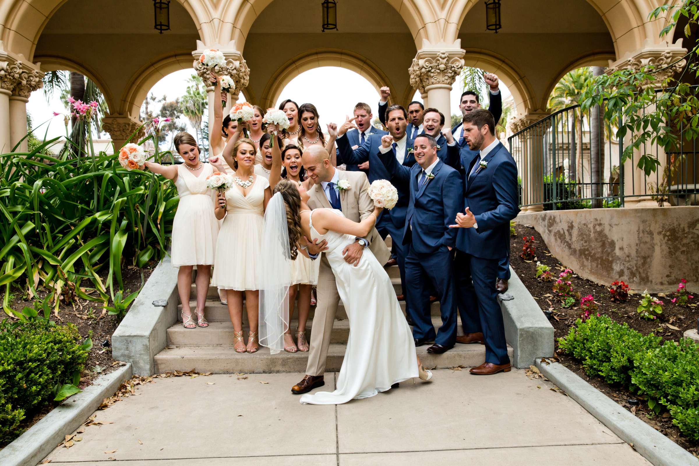 The Prado Wedding coordinated by Be Coordinated, Kelly and Saum Wedding Photo #373094 by True Photography