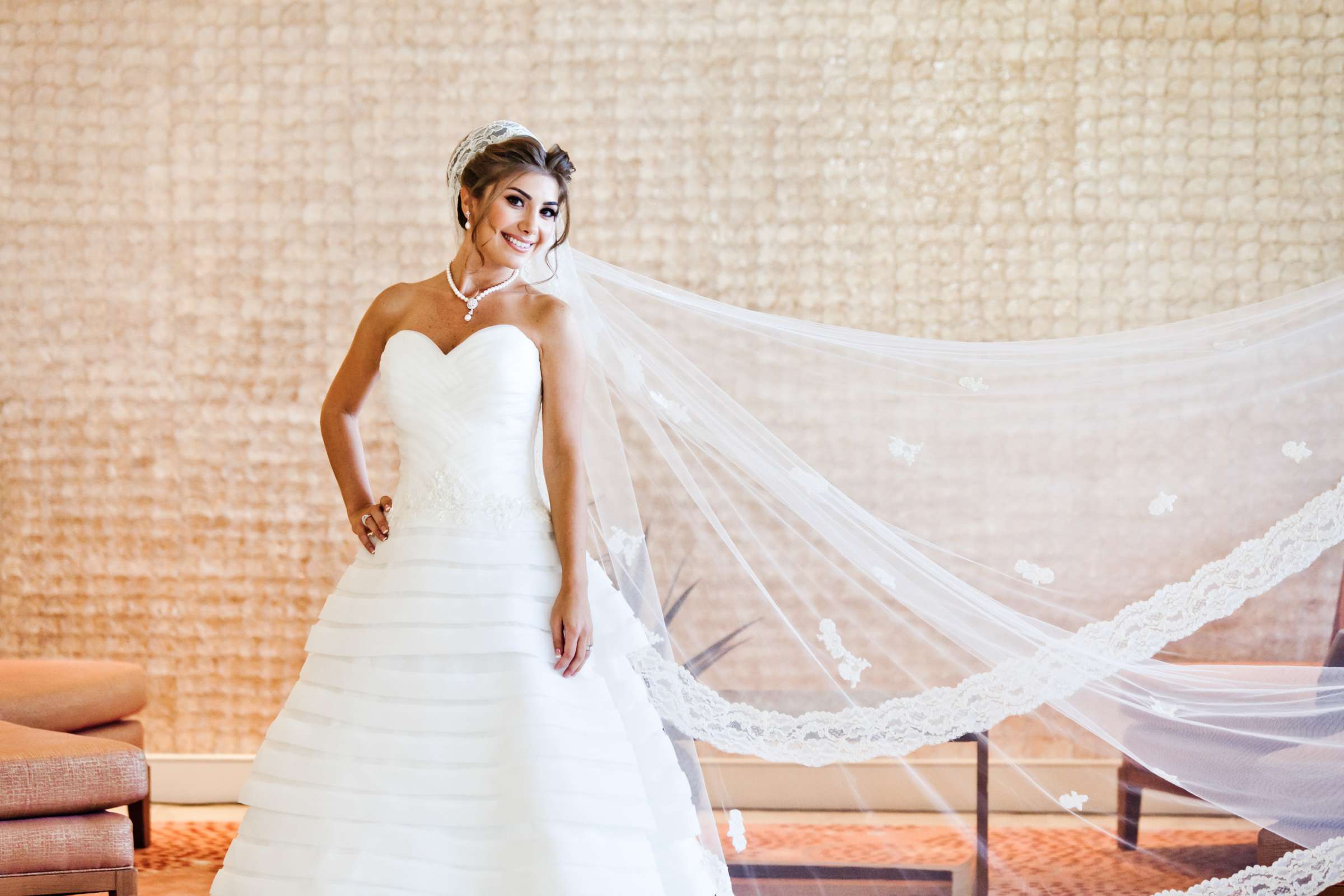 Marriott Marquis San Diego Marina Wedding coordinated by Now That's a Party, Hala and Marc Wedding Photo #375191 by True Photography