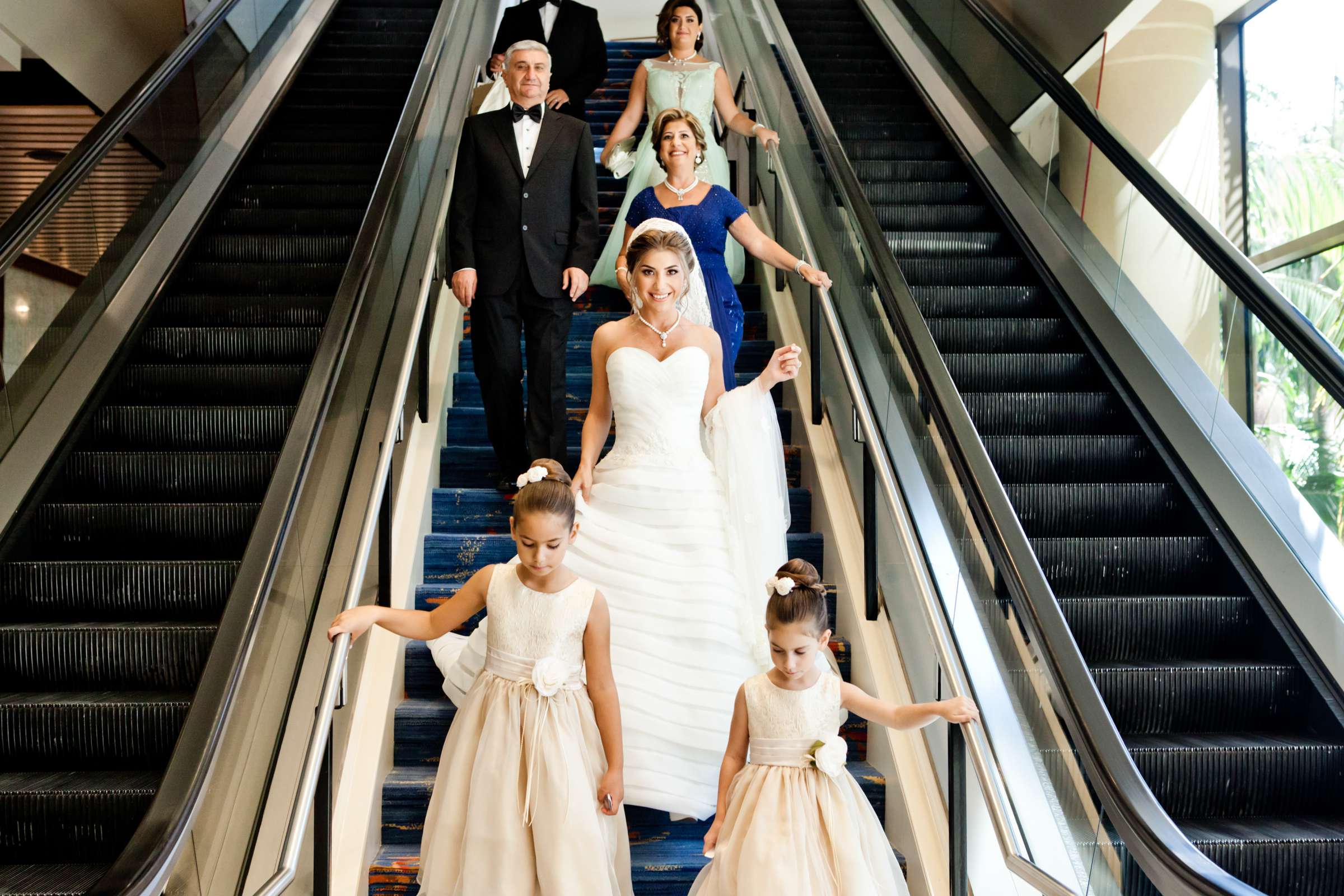 Marriott Marquis San Diego Marina Wedding coordinated by Now That's a Party, Hala and Marc Wedding Photo #375194 by True Photography