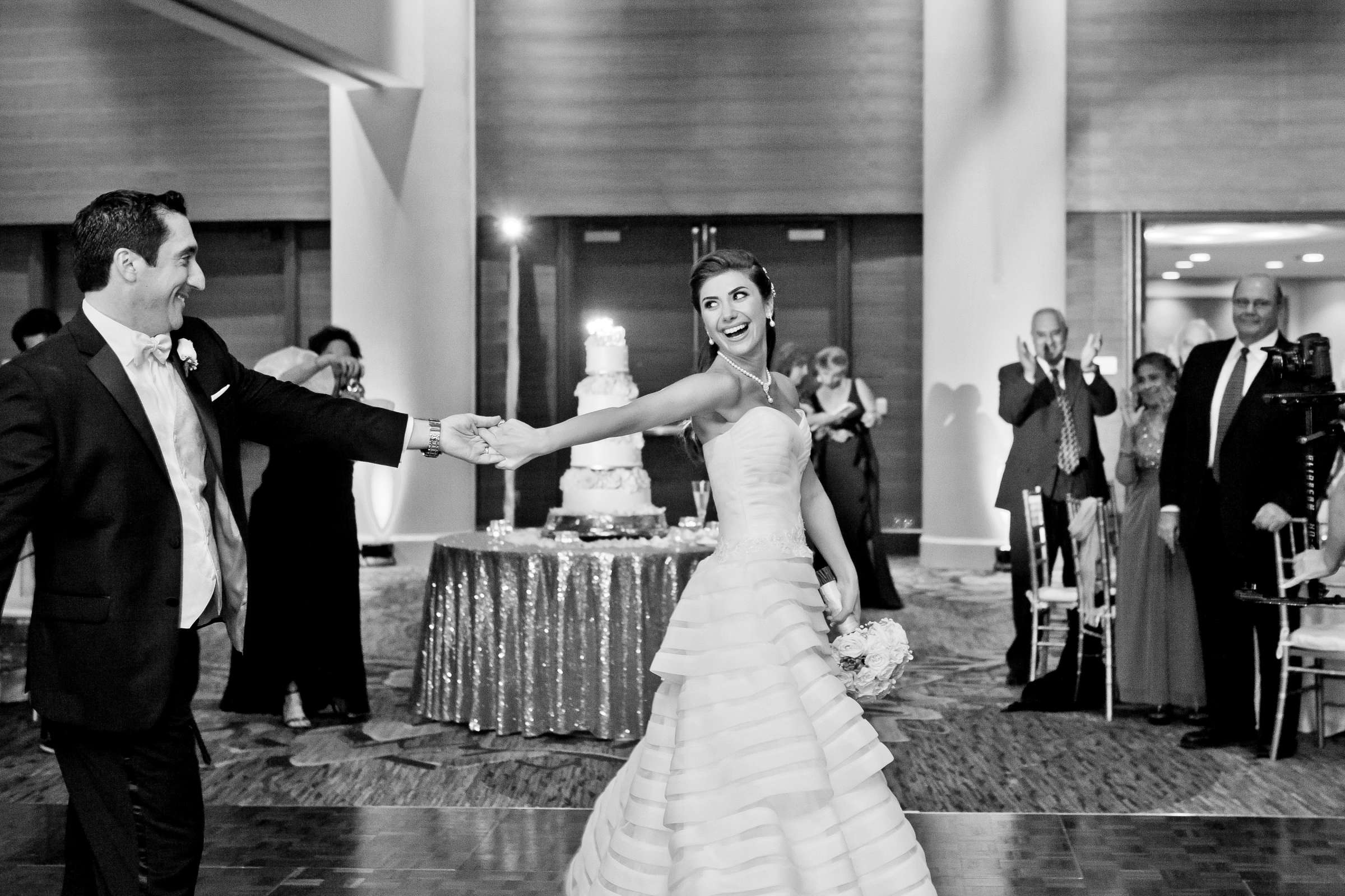Marriott Marquis San Diego Marina Wedding coordinated by Now That's a Party, Hala and Marc Wedding Photo #375215 by True Photography