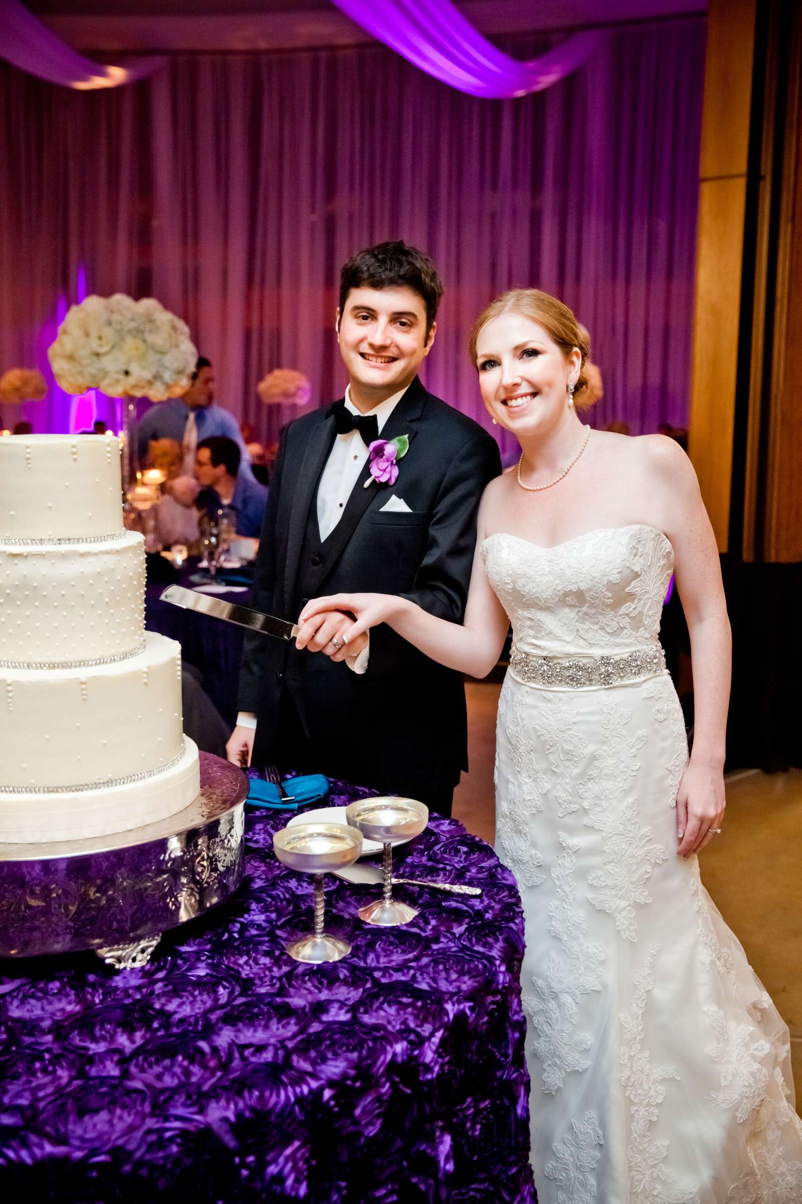 Scripps Seaside Forum Wedding coordinated by Bliss Events, Stephanie and James Wedding Photo #376188 by True Photography