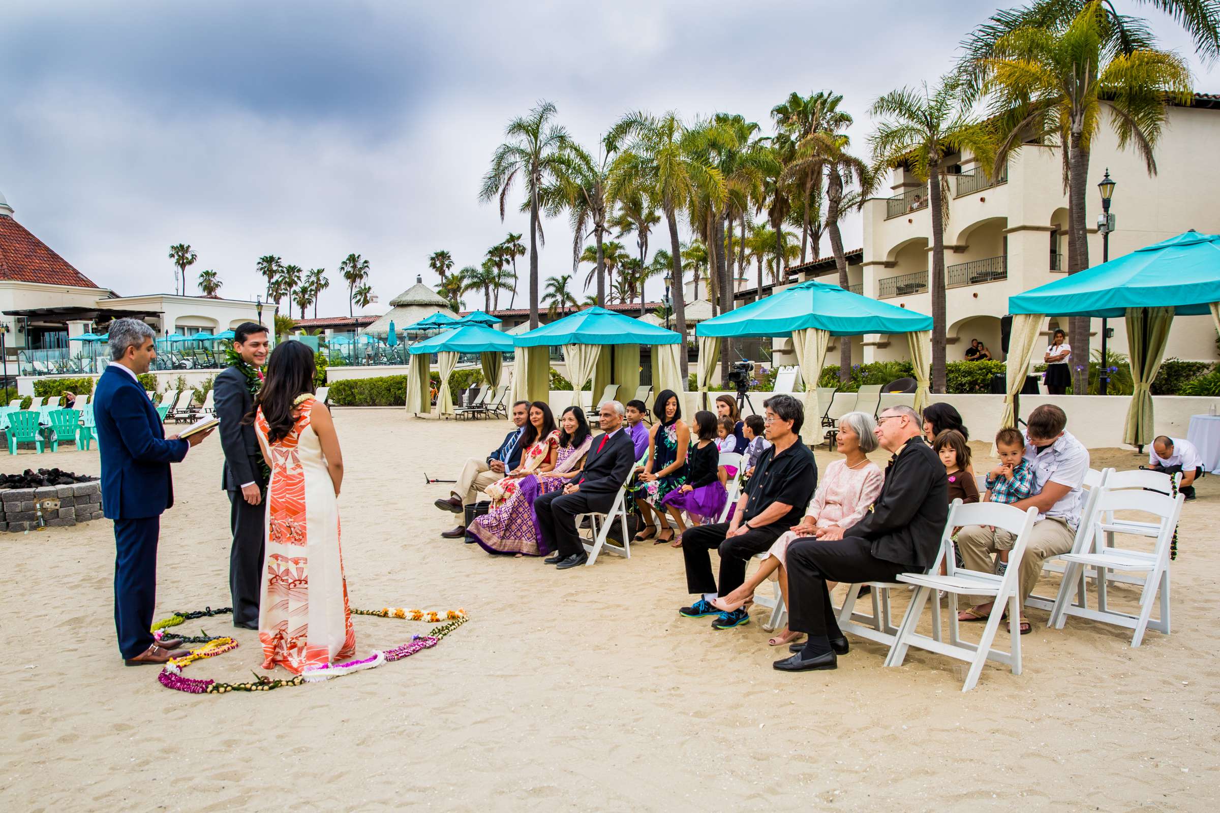 Kona Kai Resort Wedding, Mychale and Dipak Wedding Photo #48 by True Photography