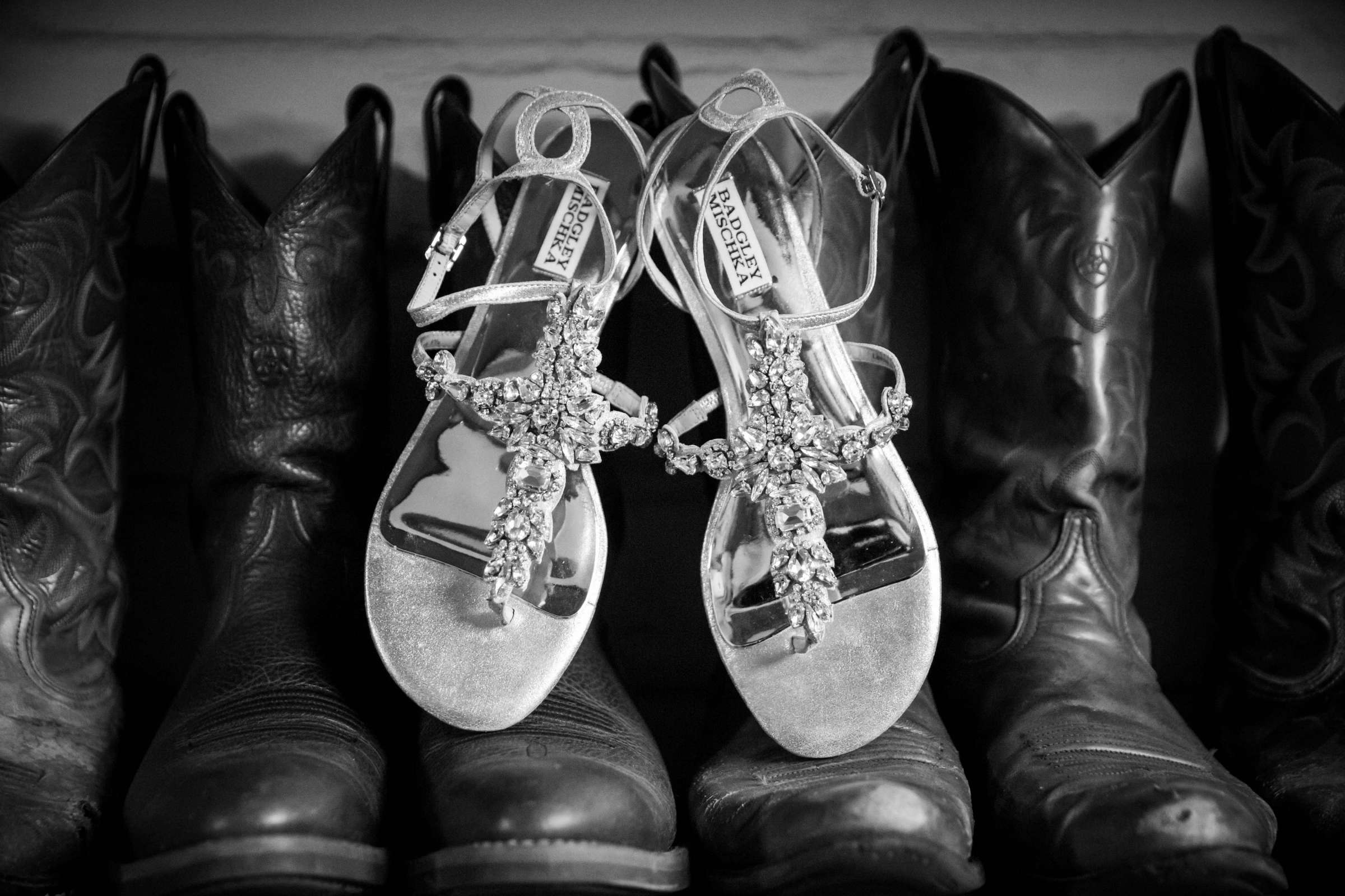 Shoes at Condors Nest Ranch Wedding, Jessica and Juan Carlos Wedding Photo #35 by True Photography
