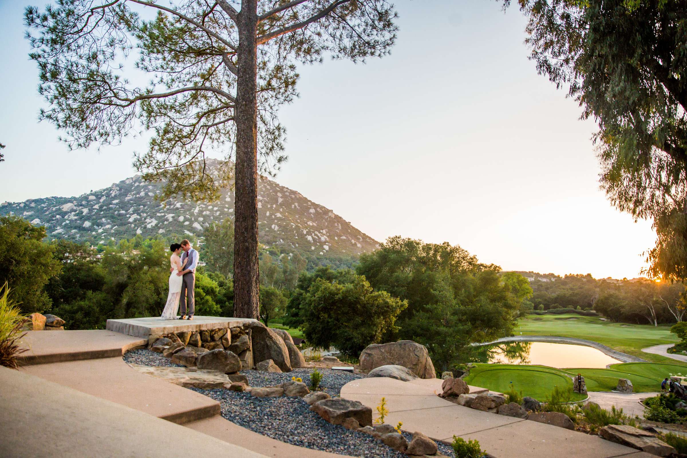 Mt Woodson Castle Wedding coordinated by Personal Touch Dining, Heather and Kevin Wedding Photo #3 by True Photography