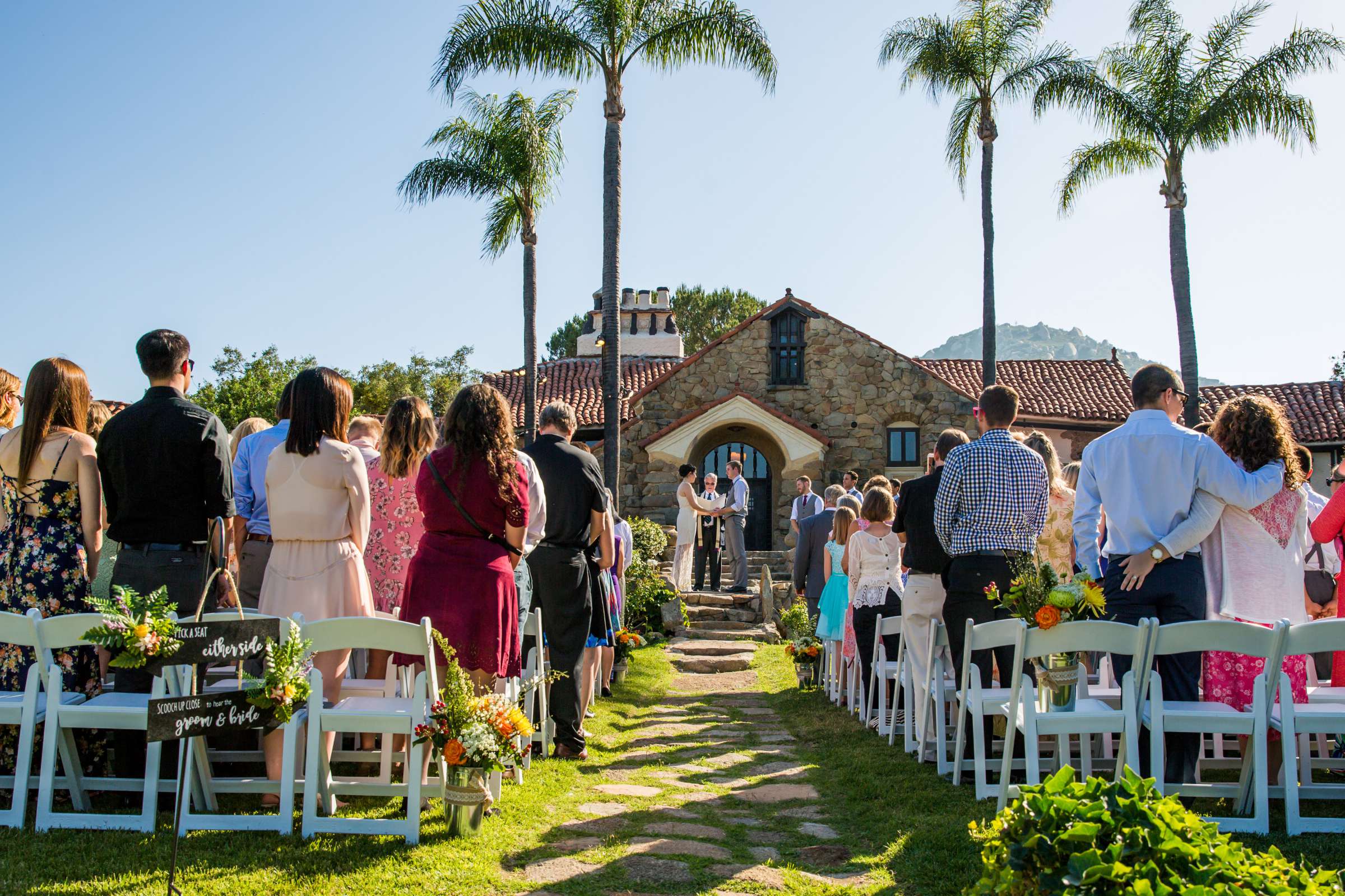 Mt Woodson Castle Wedding coordinated by Personal Touch Dining, Heather and Kevin Wedding Photo #62 by True Photography